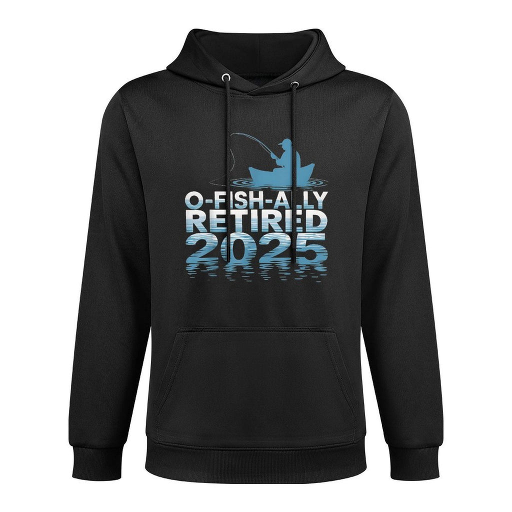 O-Fish-Ally Retired 2025 Fishing Retirement Moisture-Wicking Hoodie