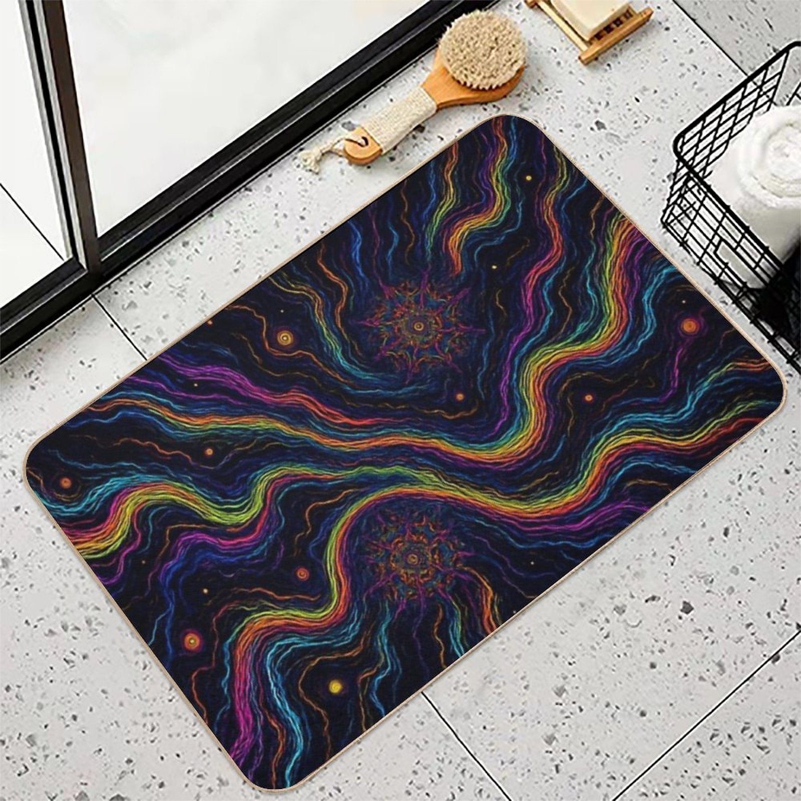Serpent Streams  Versatile Bath Mat