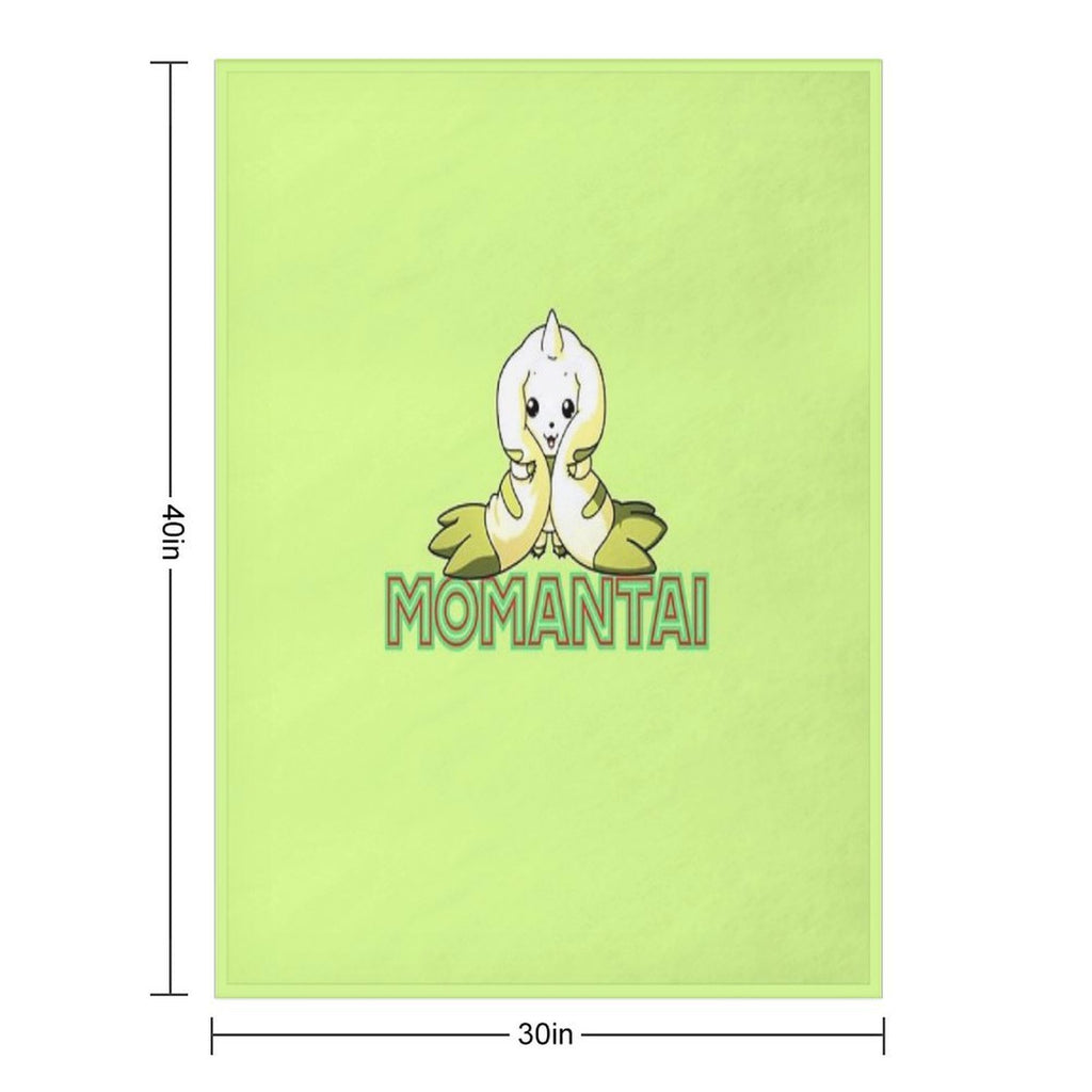 Momantai Terriermon Anti-pilling Throw Blanket