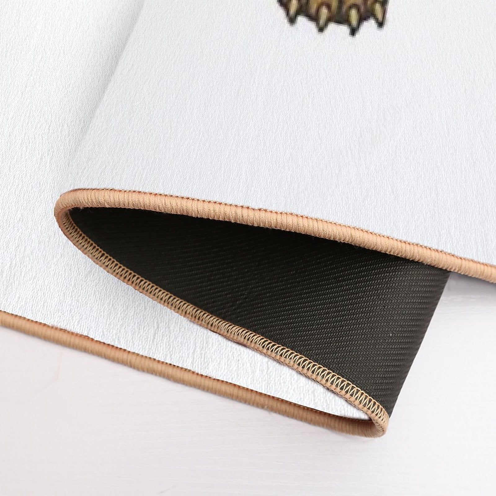 Fearless Japanese Style Angry Chihuahua - No Fear Vintage Japanese Yokai Style  High-Traffic Bath Mat