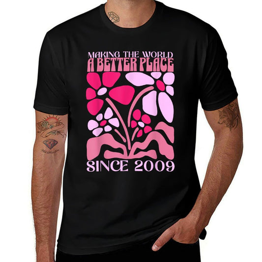 16 Year Old 16th Birthday 2009 For Girlsn Sweet 16  Oversized Silhouette T-Shirt