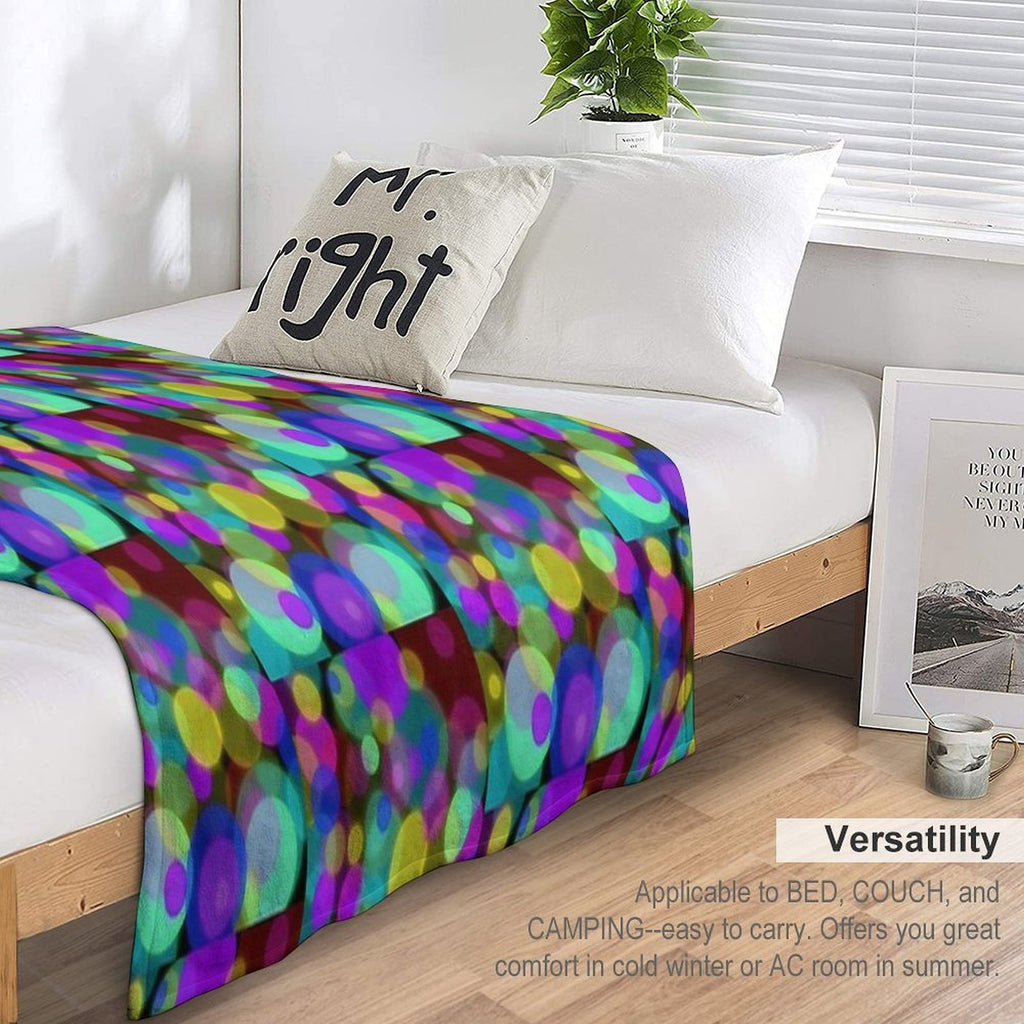 Field of Lights Gift-ready Throw Blanket