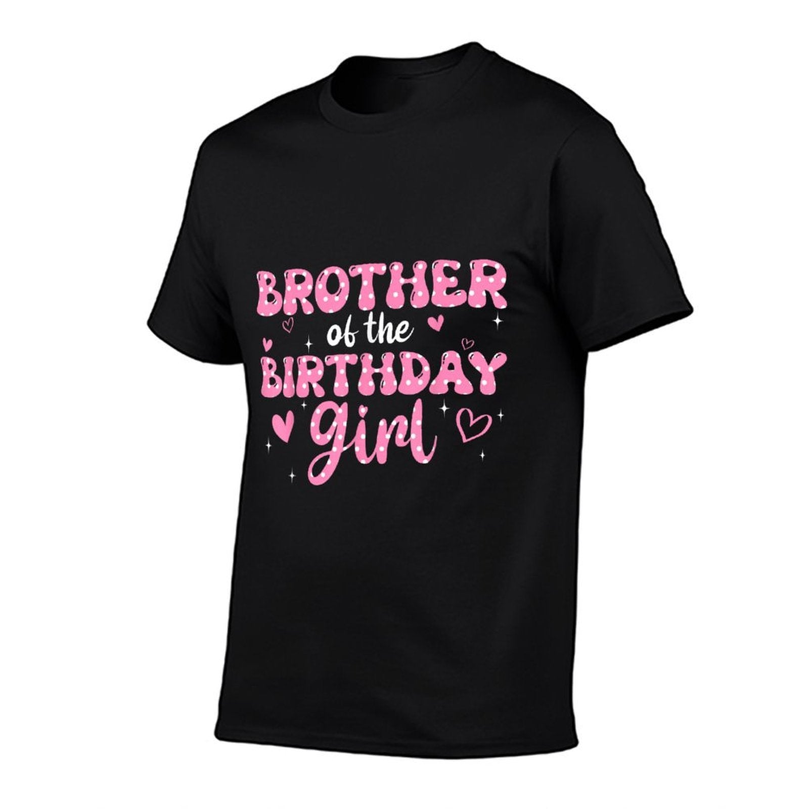 Brother Of The Birthday Pink Girl Matching Family  Versatile T-Shirt