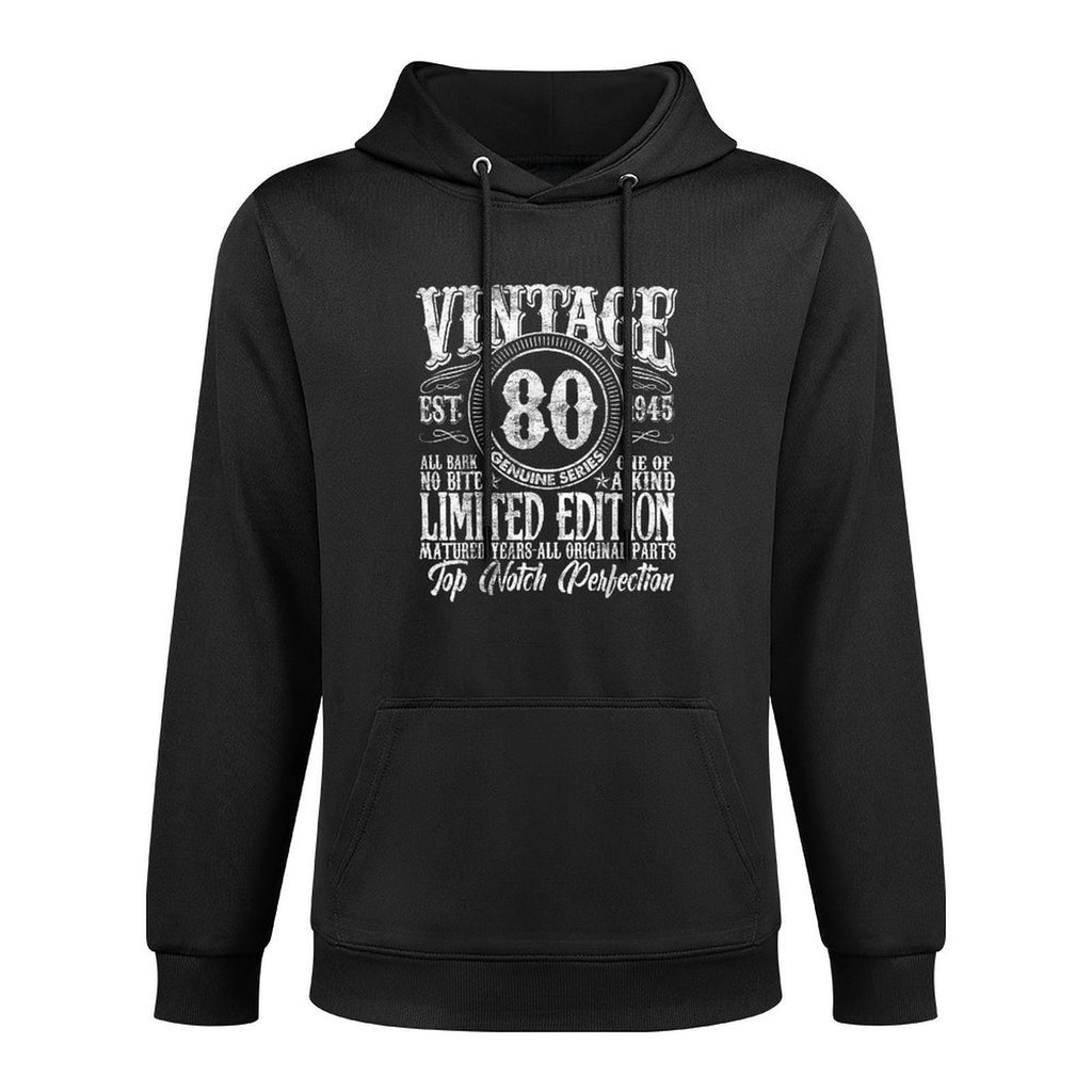 80 Year Old Gifts Vintage 1945 Limited Edition 80th Birthday Easy Care Hoodie