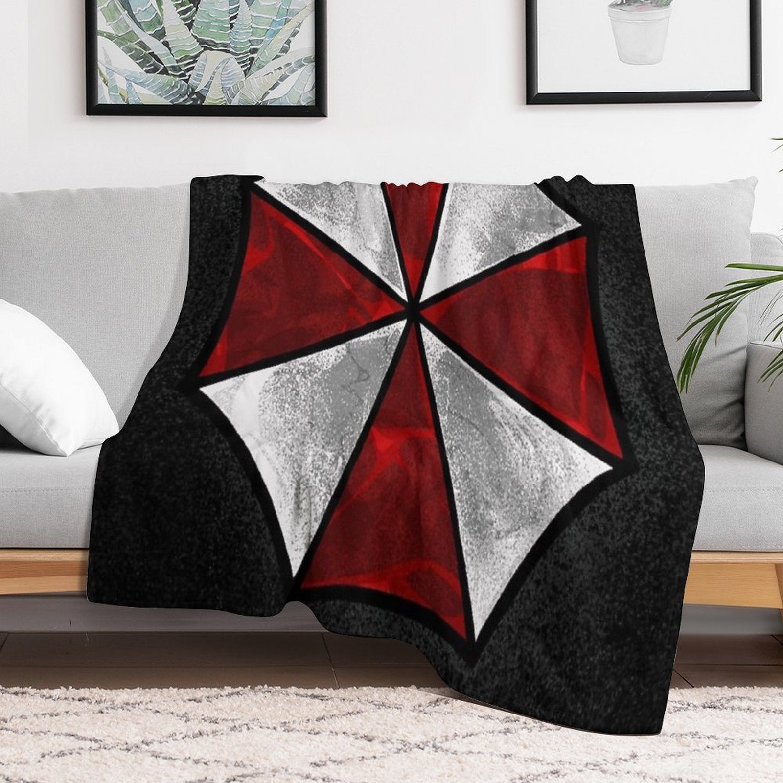 Umbrella Corporation Multi-functional Throw Blanket