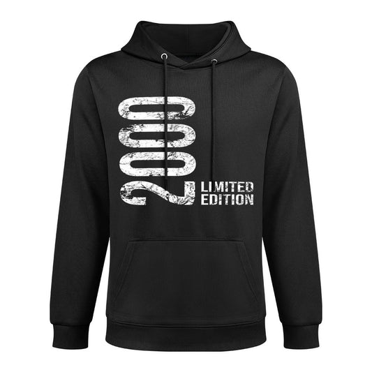 25th Birthday 25 Years Old Man Woman Vintage 2000 Unisex Design Hoodie