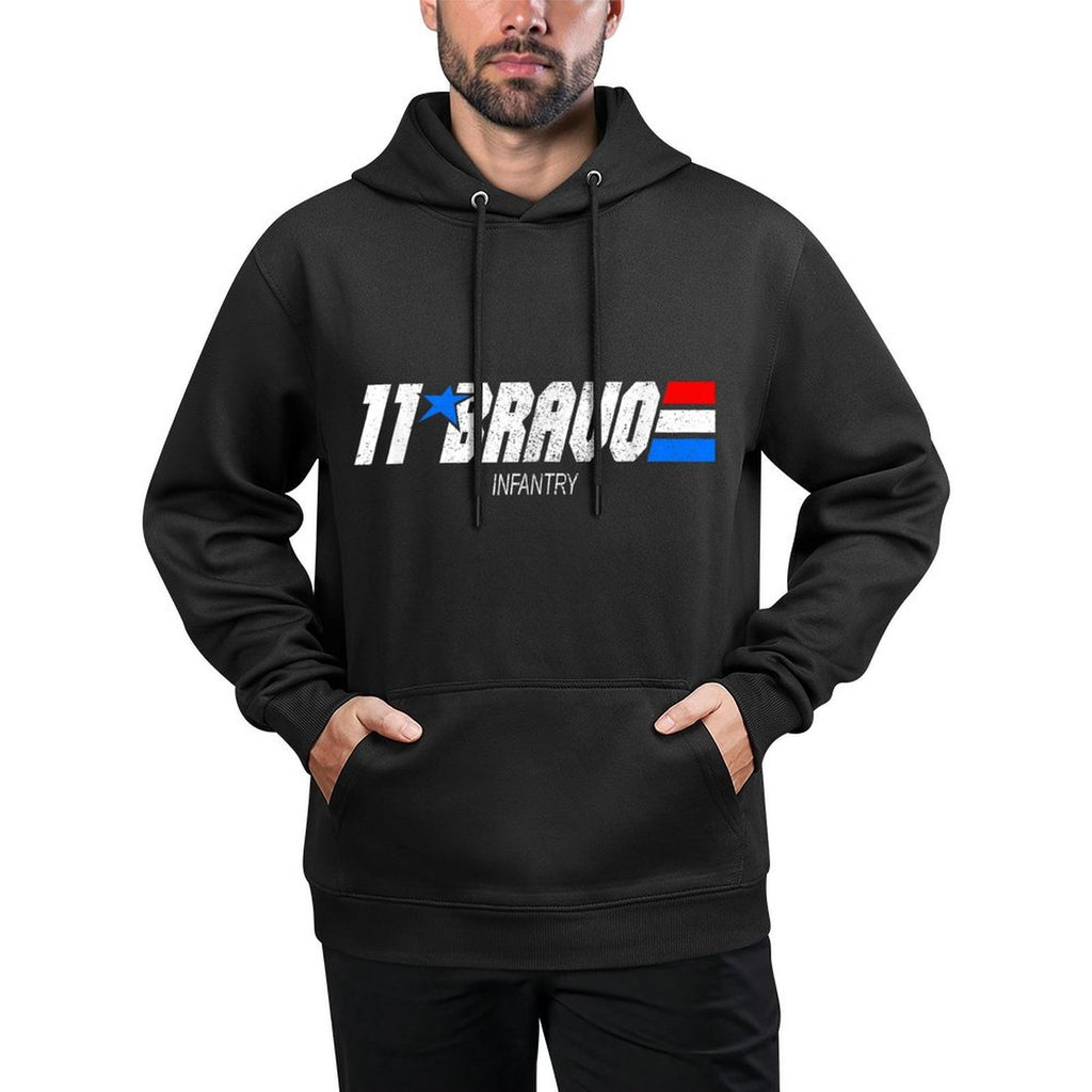 11-Bravo Infantry Vintage MOS Machine Washable Hoodie