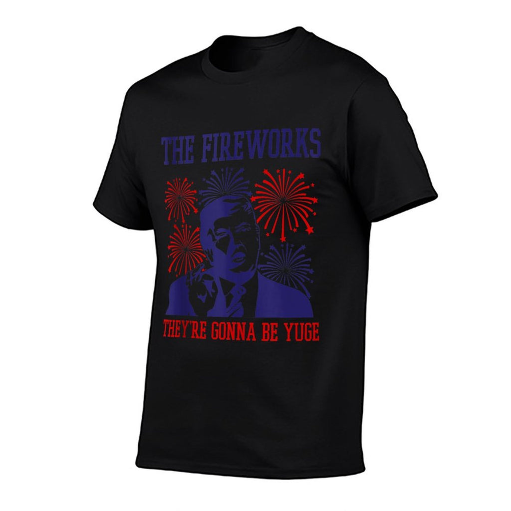 Funny Trump Quote Fireworks 4th Of July  Moisture-wicking T-Shirt
