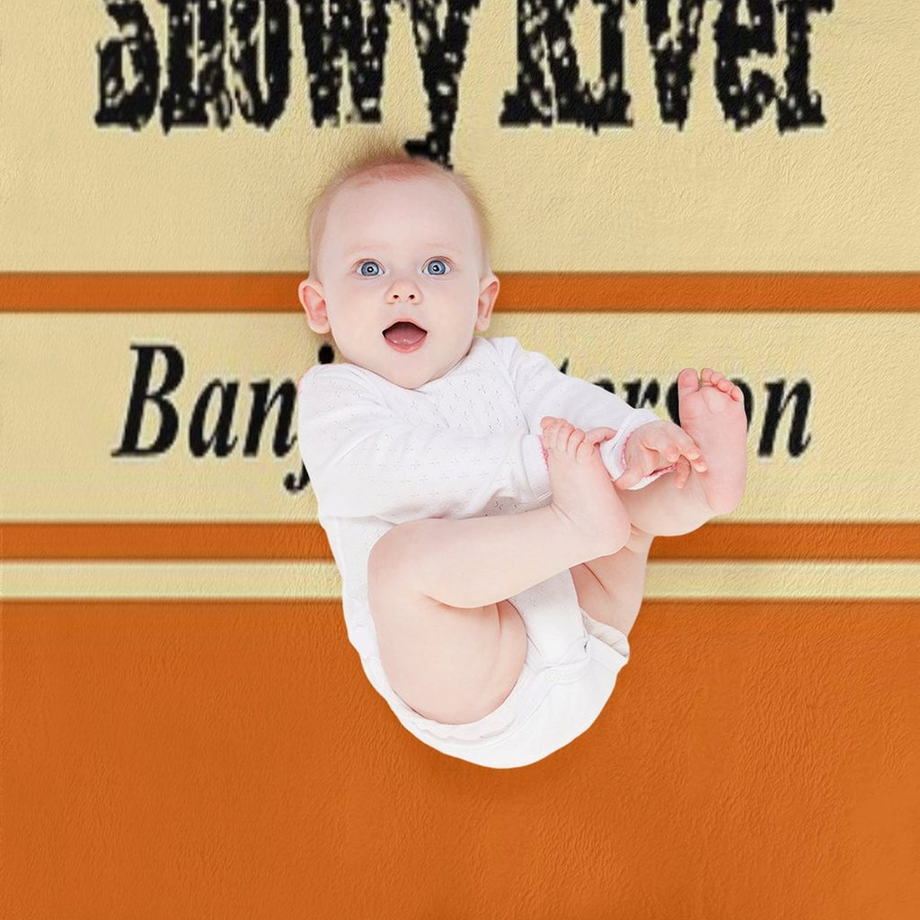 The Man From Snowy River Retro Book Cover Anti-pilling Throw Blanket