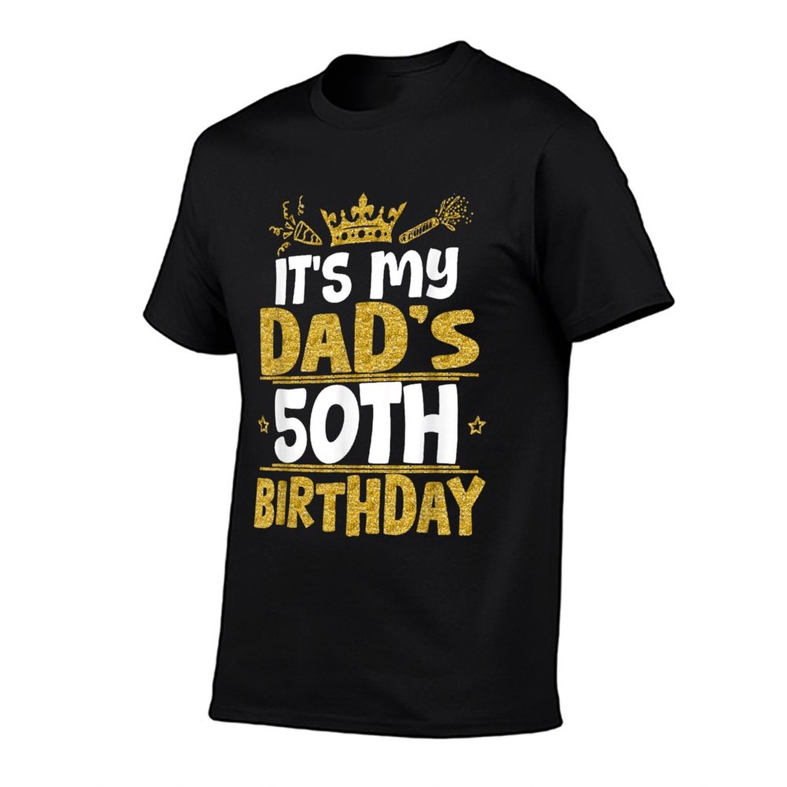 Happy It's My Dad's 50th Birthday 1975 50 Years Old  Wrinkle-resistant T-Shirt