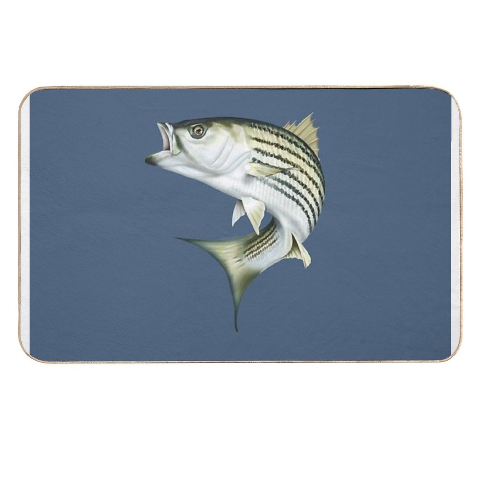 Striped Bass  Versatile Bath Mat