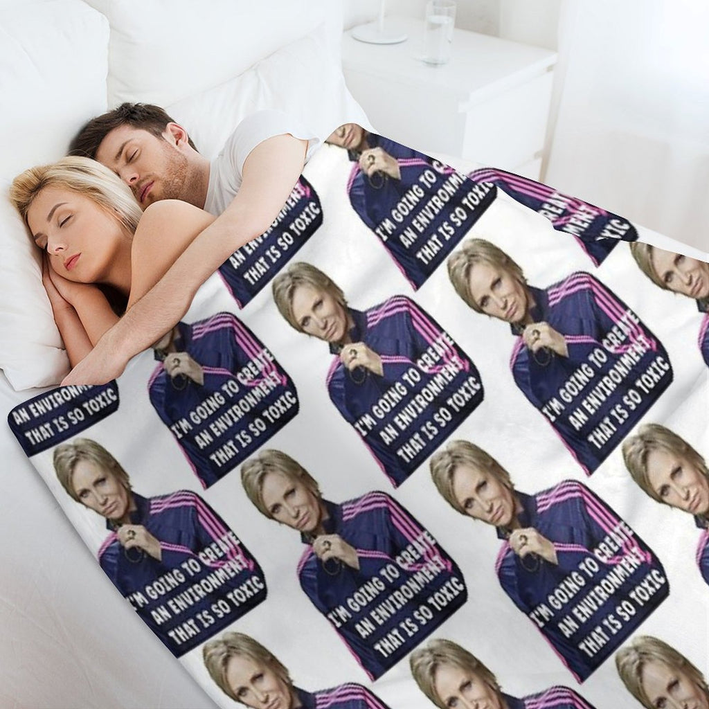 I'm Going to Create An Environment That Is So Toxic Easy Care Throw Blanket