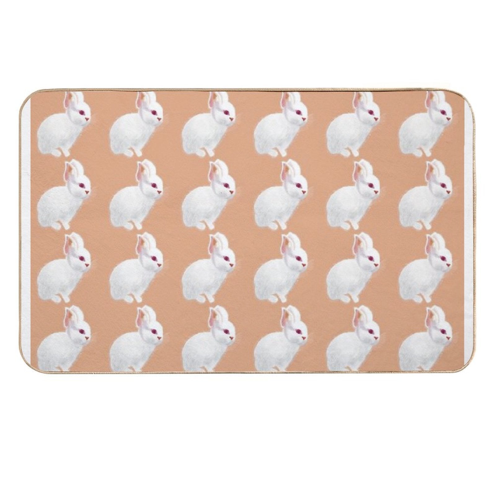 Cute Rabbit  High-Traffic Bath Mat