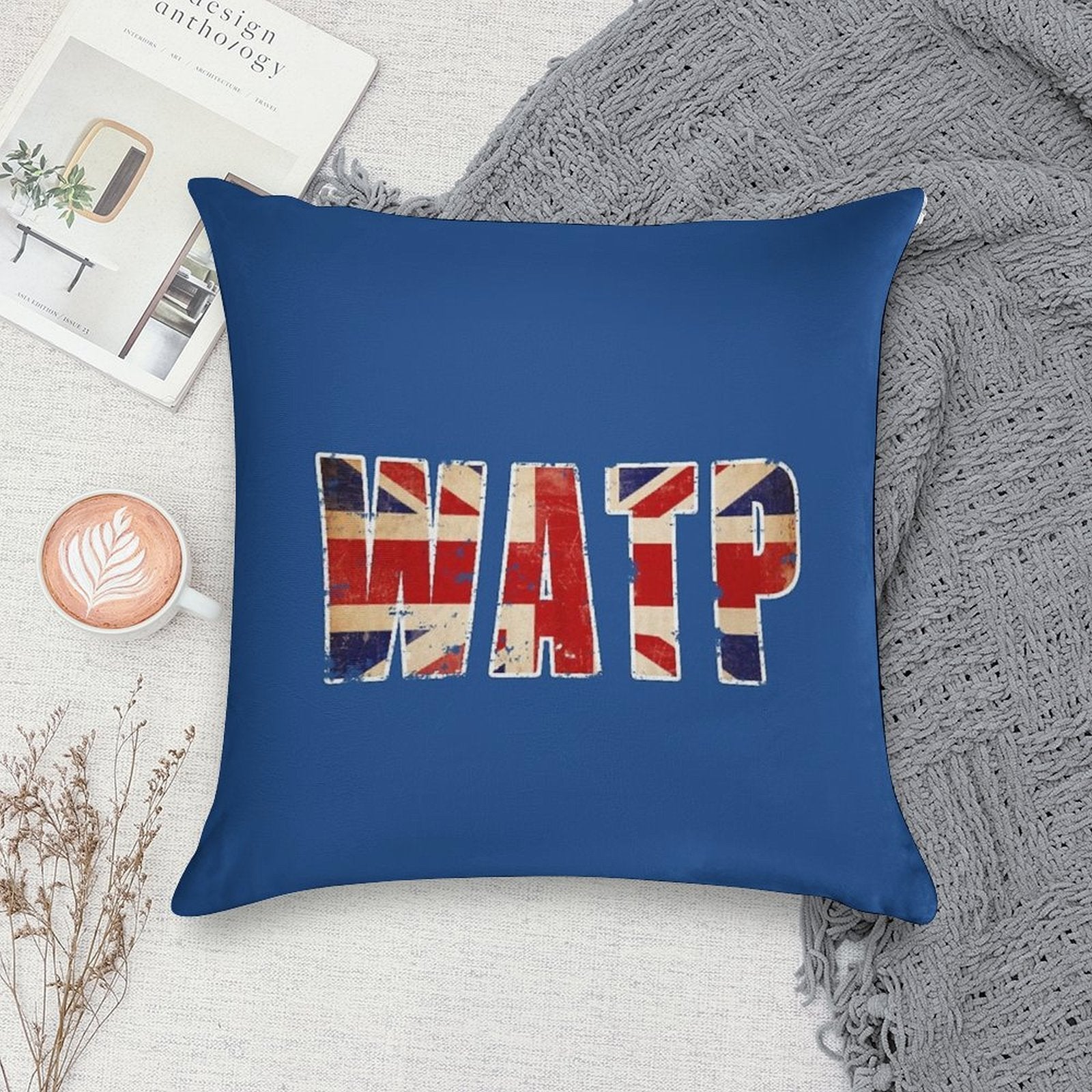 We Are The People - Rangers Soft High-Density Material Throw Pillow