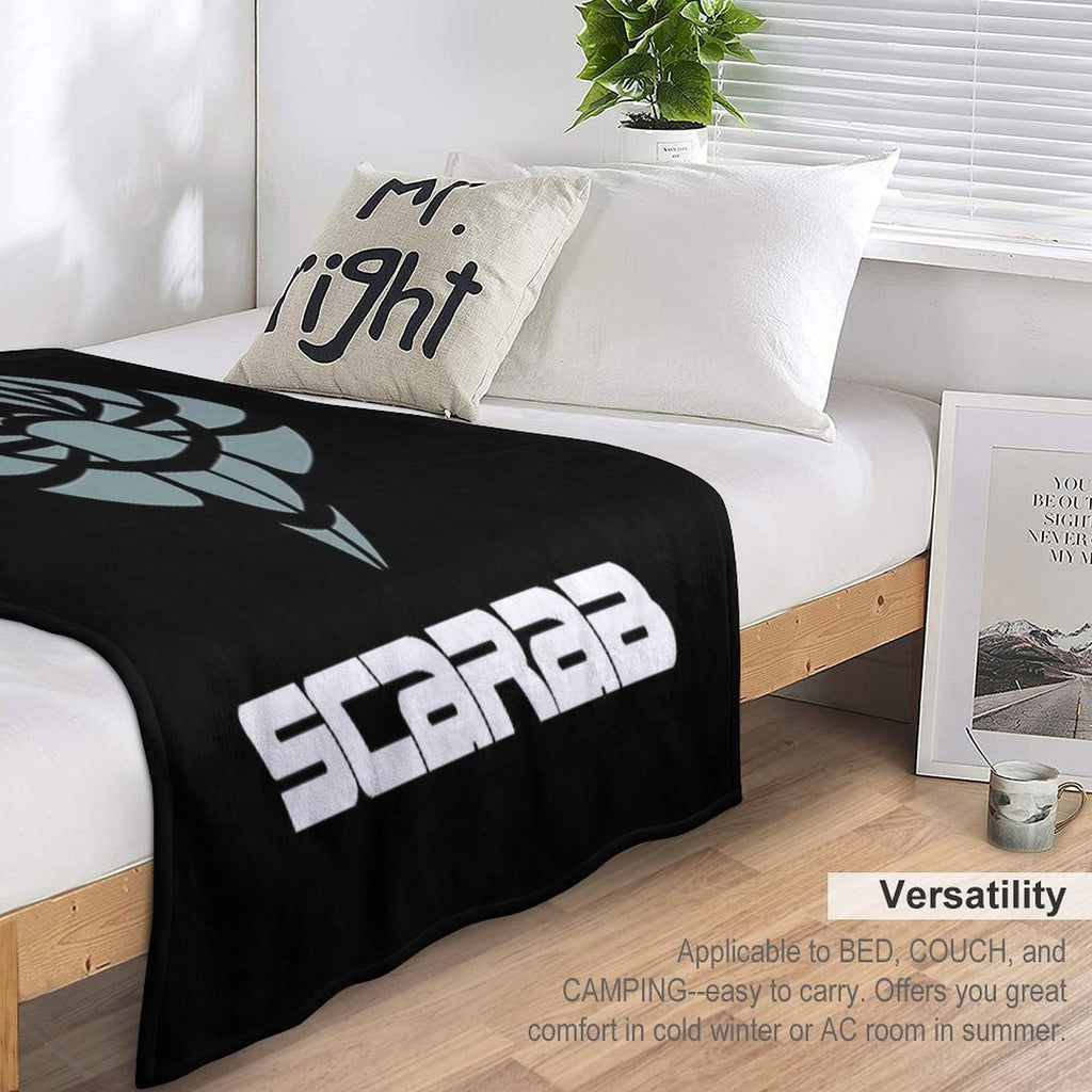 Scarab Jet Boats Eco-conscious Throw Blanket