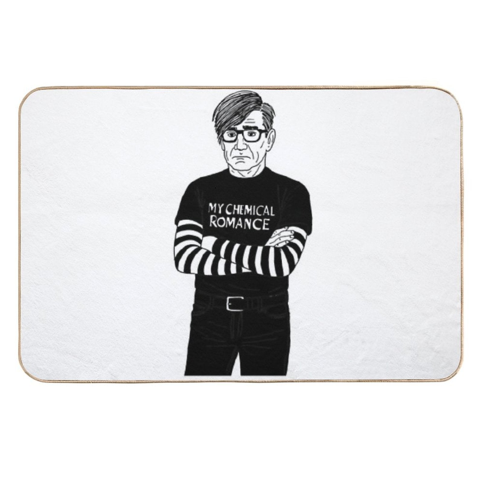 Emo John  Rapid-Drying Bath Mat