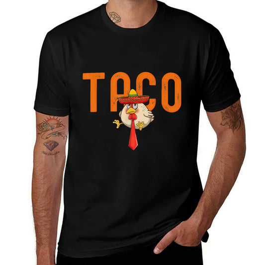 Taco Always Chickens Out Comfortable T-Shirt