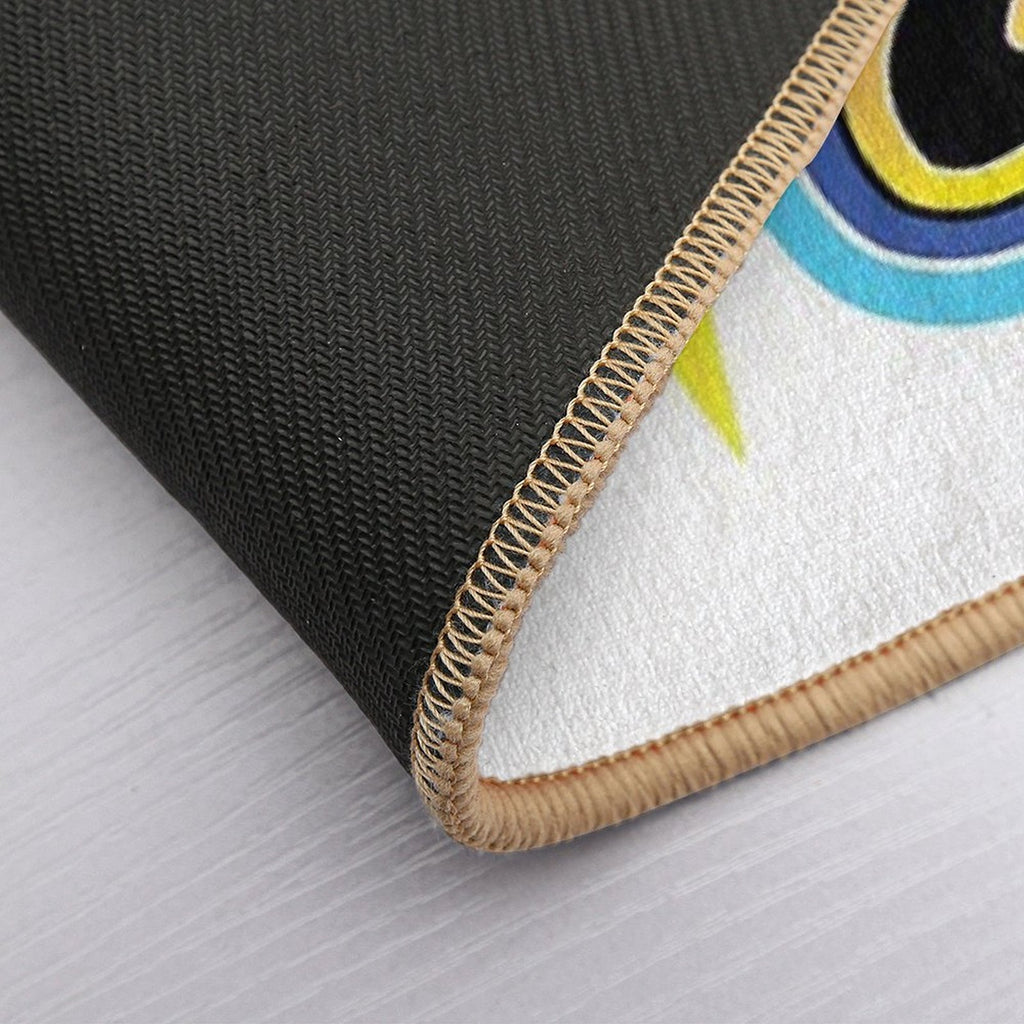 “Hahaha” in Korean Hangul – Funny Pop Art Laugh  Versatile Bath Mat