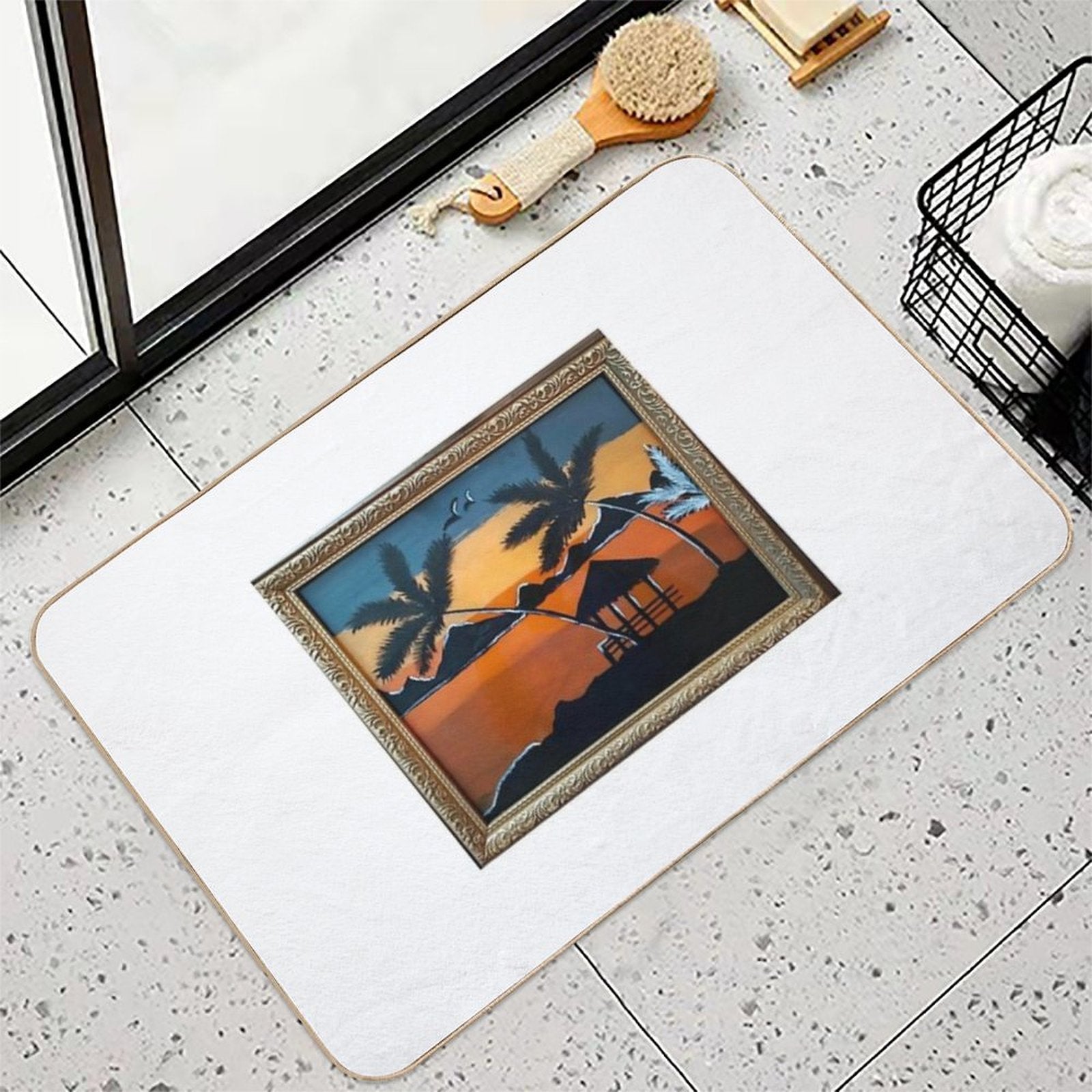 Scenery  Easy To Clean Bath Mat