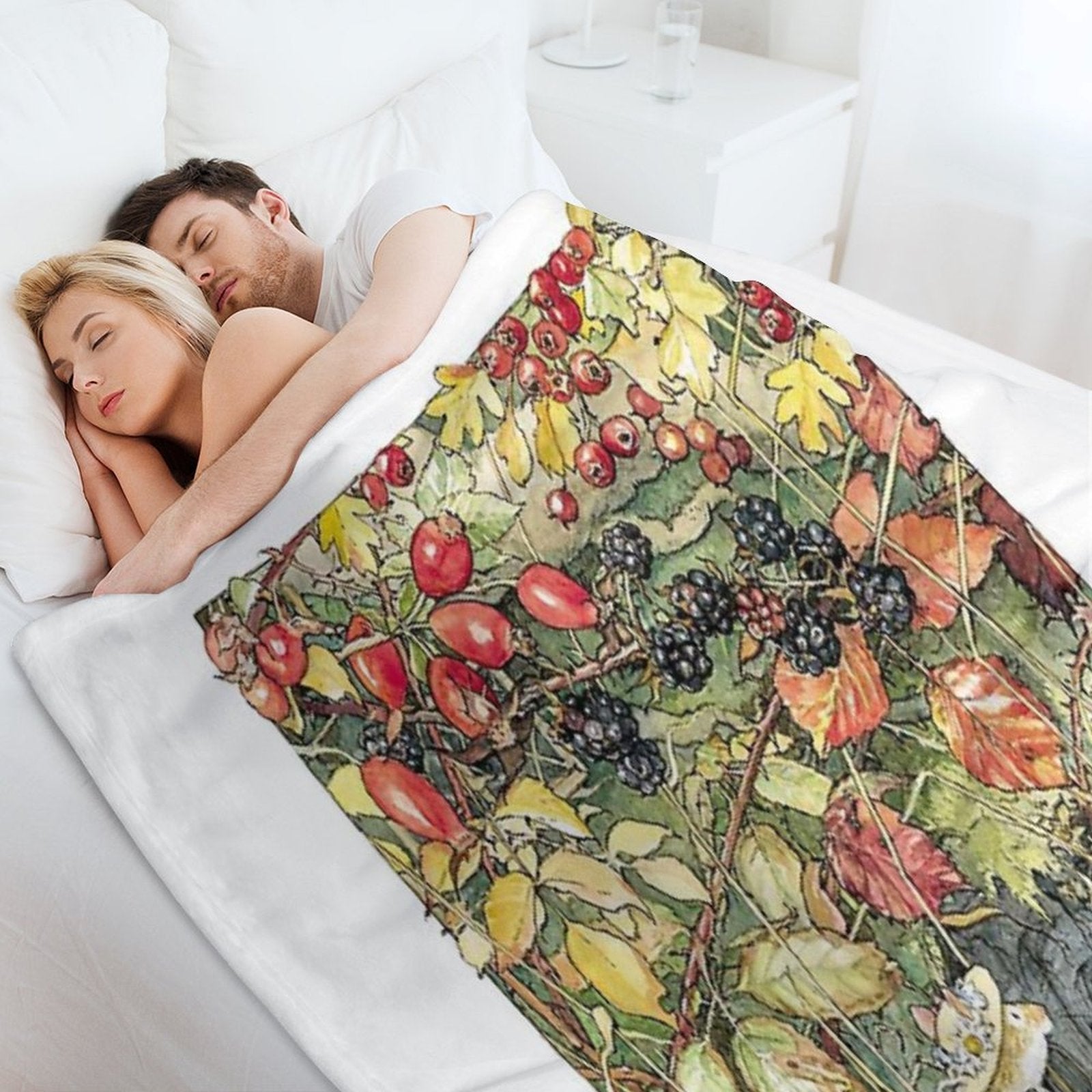 Primrose at The Entrance to The Tunnels Eco-conscious Throw Blanket