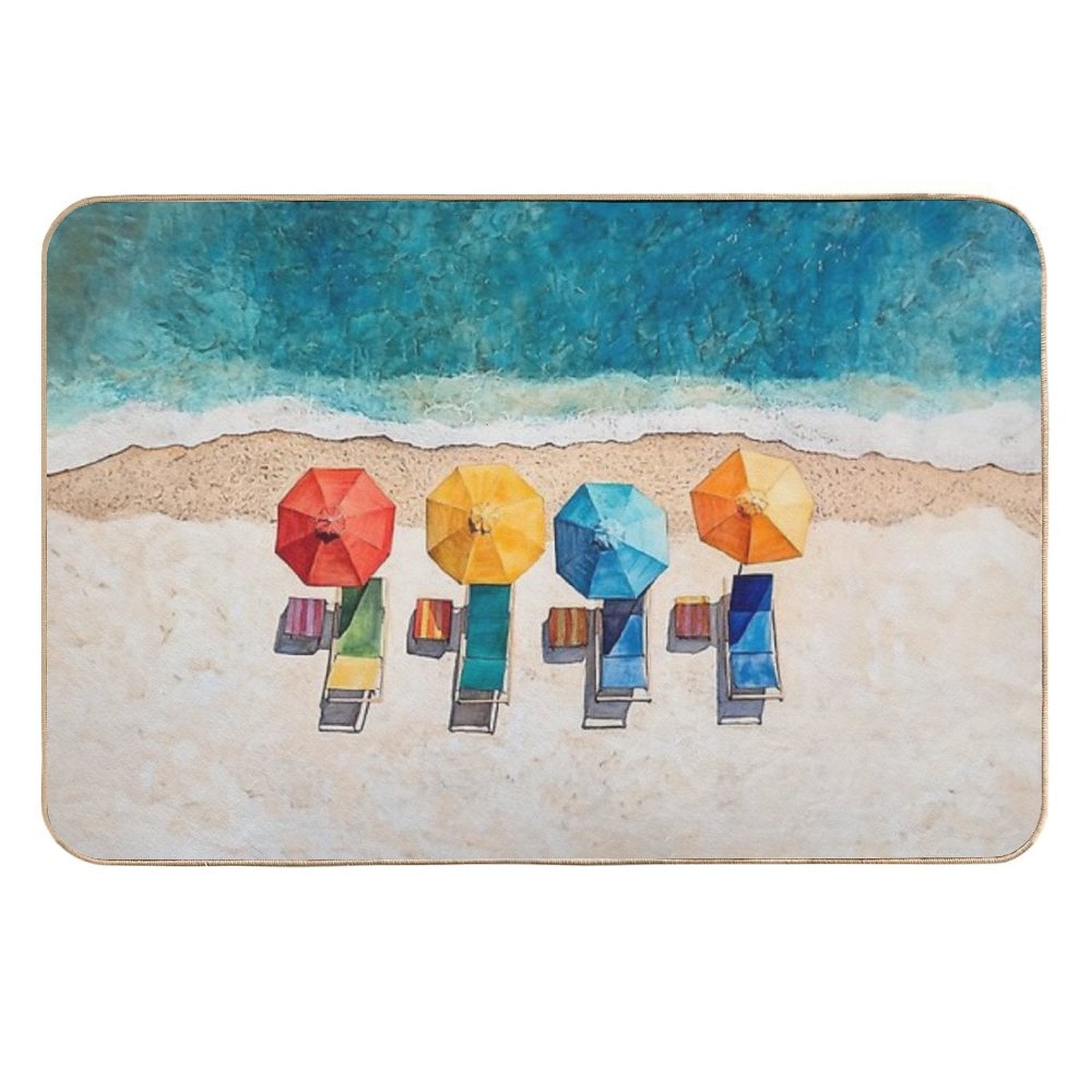 I Need A Break  Dirt-Trapping Bath Mat