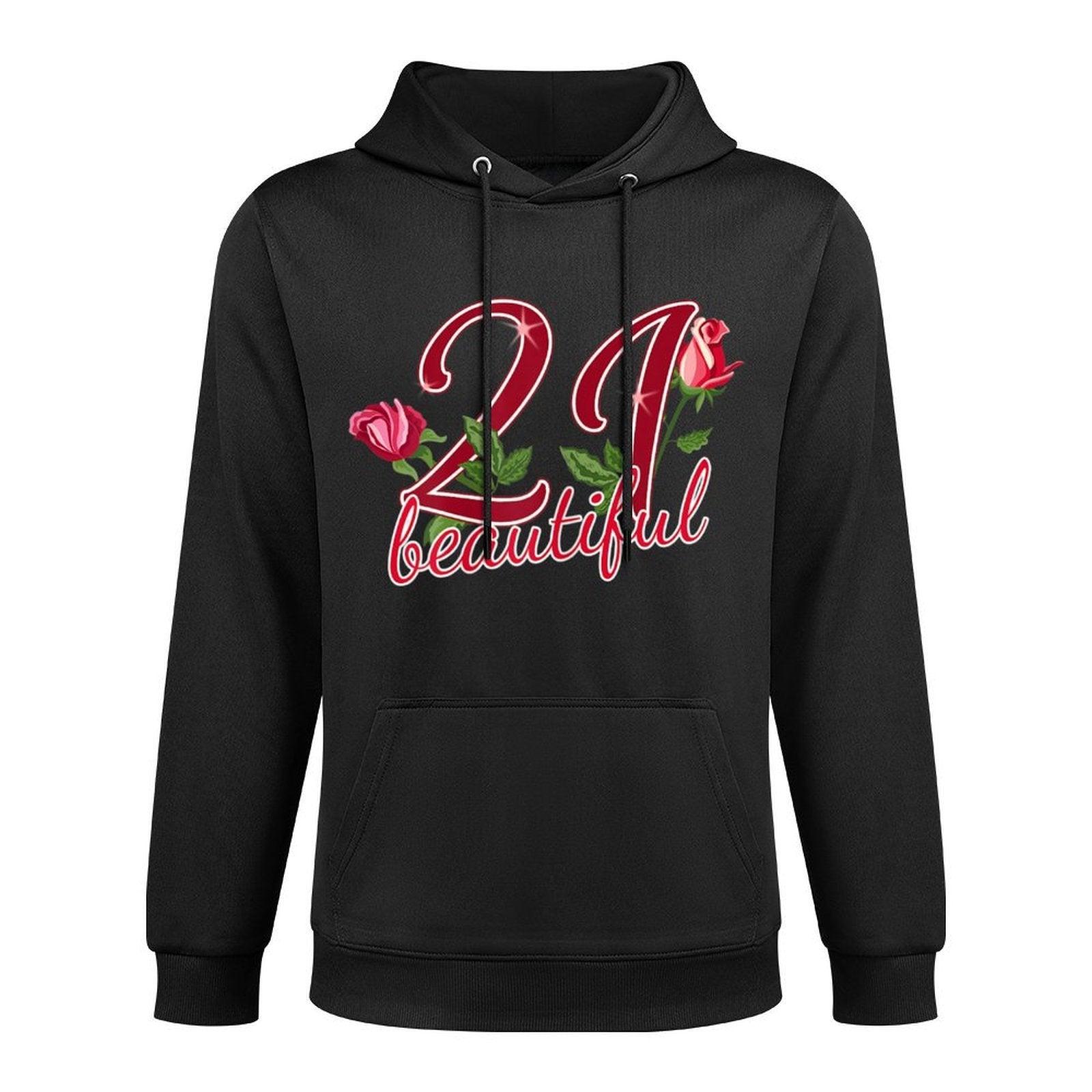 Womens 21st Birthday Women Gift 21st Birthday Moisture-Wicking Hoodie