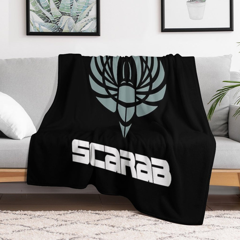 Scarab Jet Boats Eco-conscious Throw Blanket