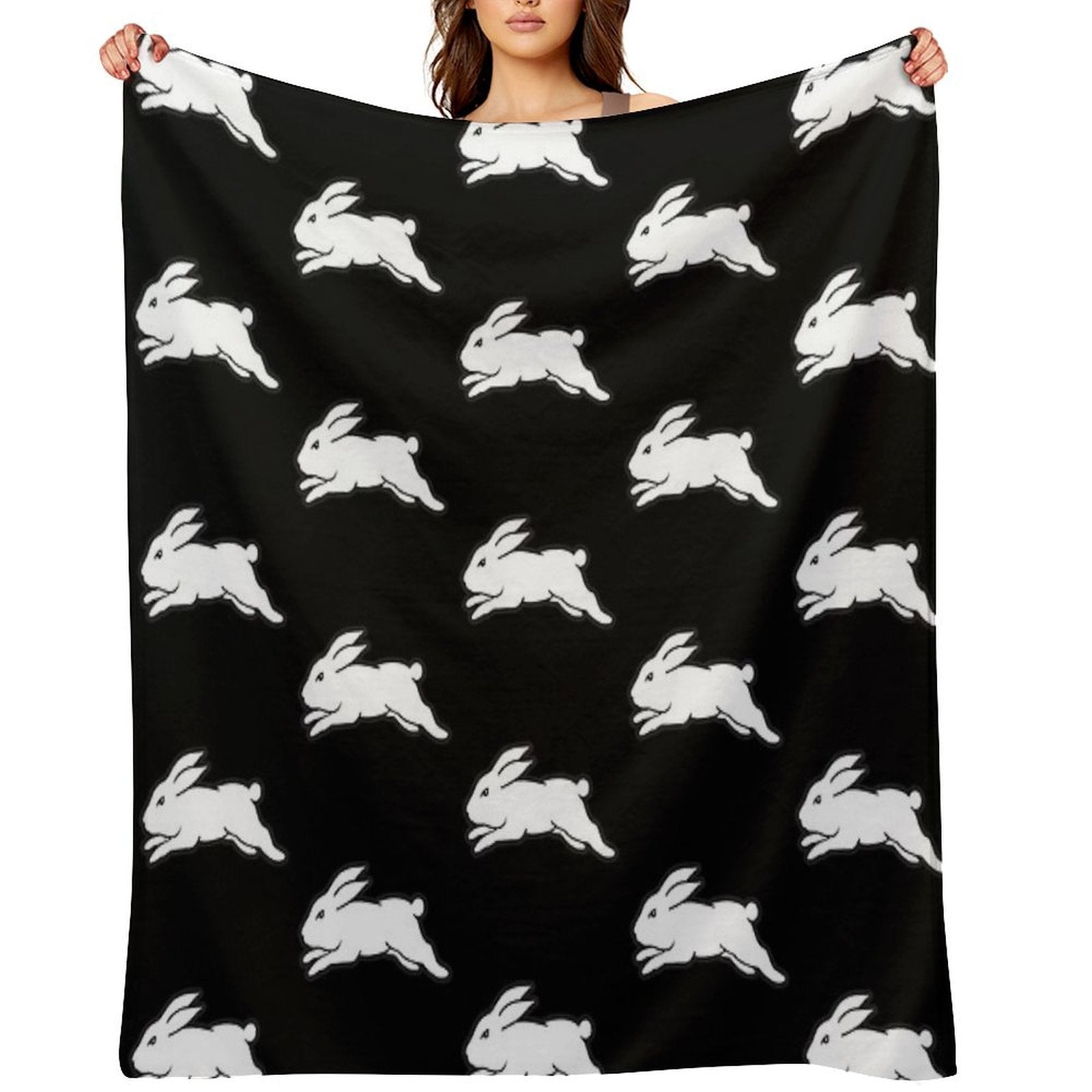 Reggie-Rabbitohs Durable Throw Blanket