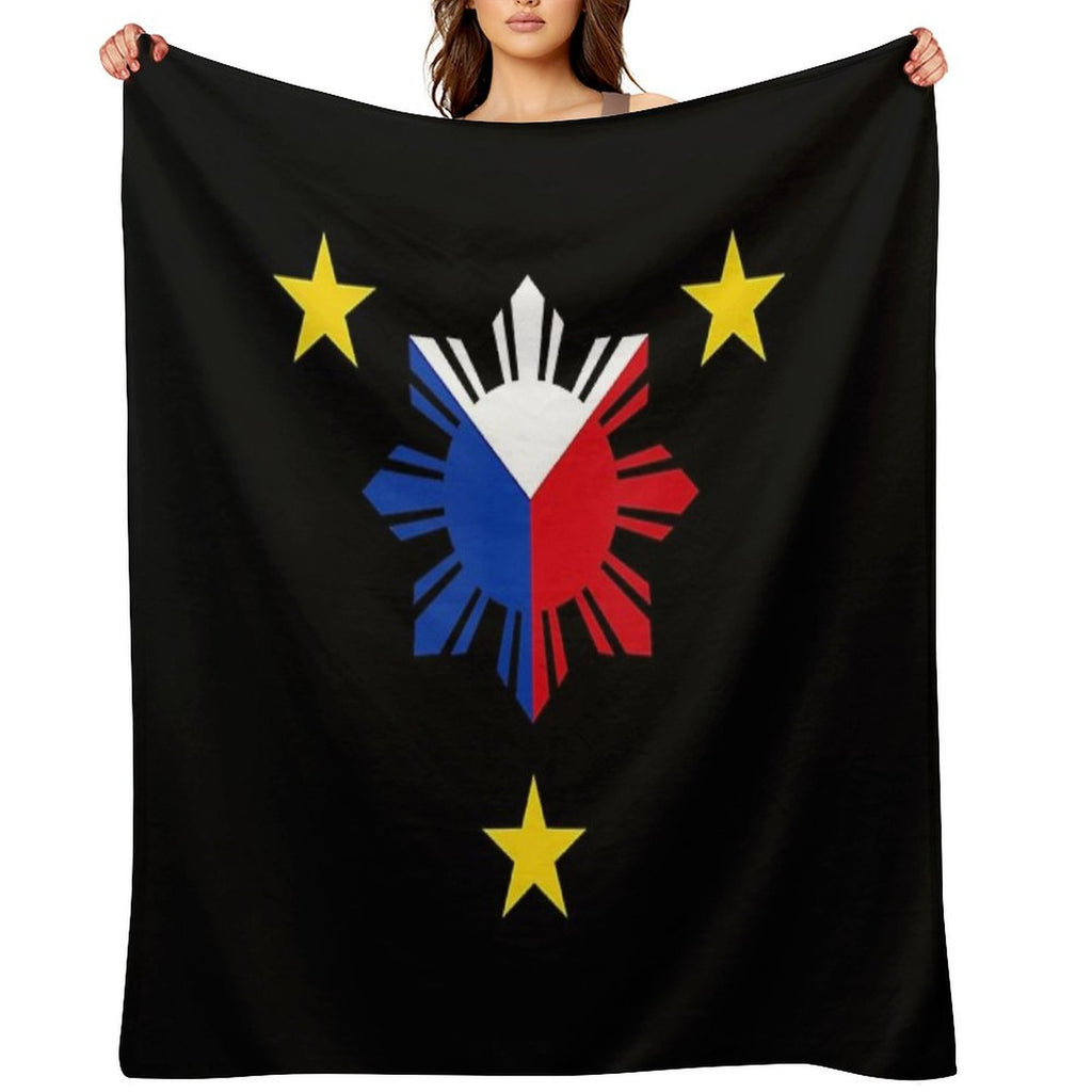 Philippine Flag - Philippines Sun And Star Compact Throw Blanket