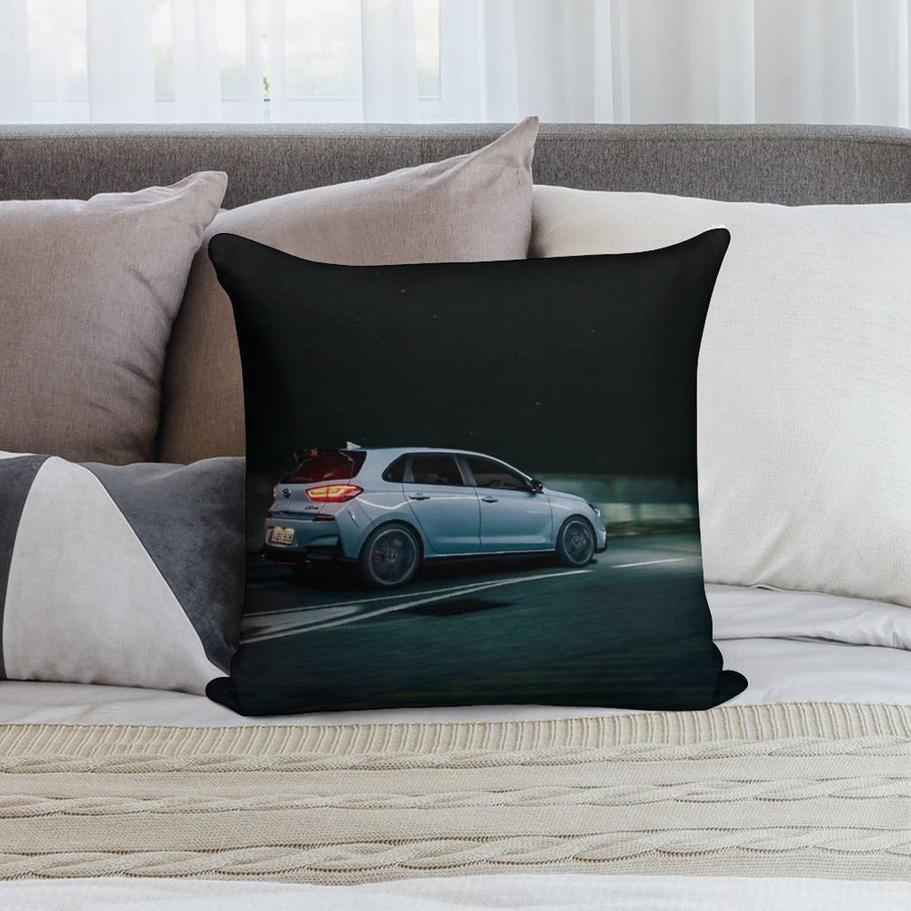 Hyundai I30N Soft Skin-Friendly Throw Pillow