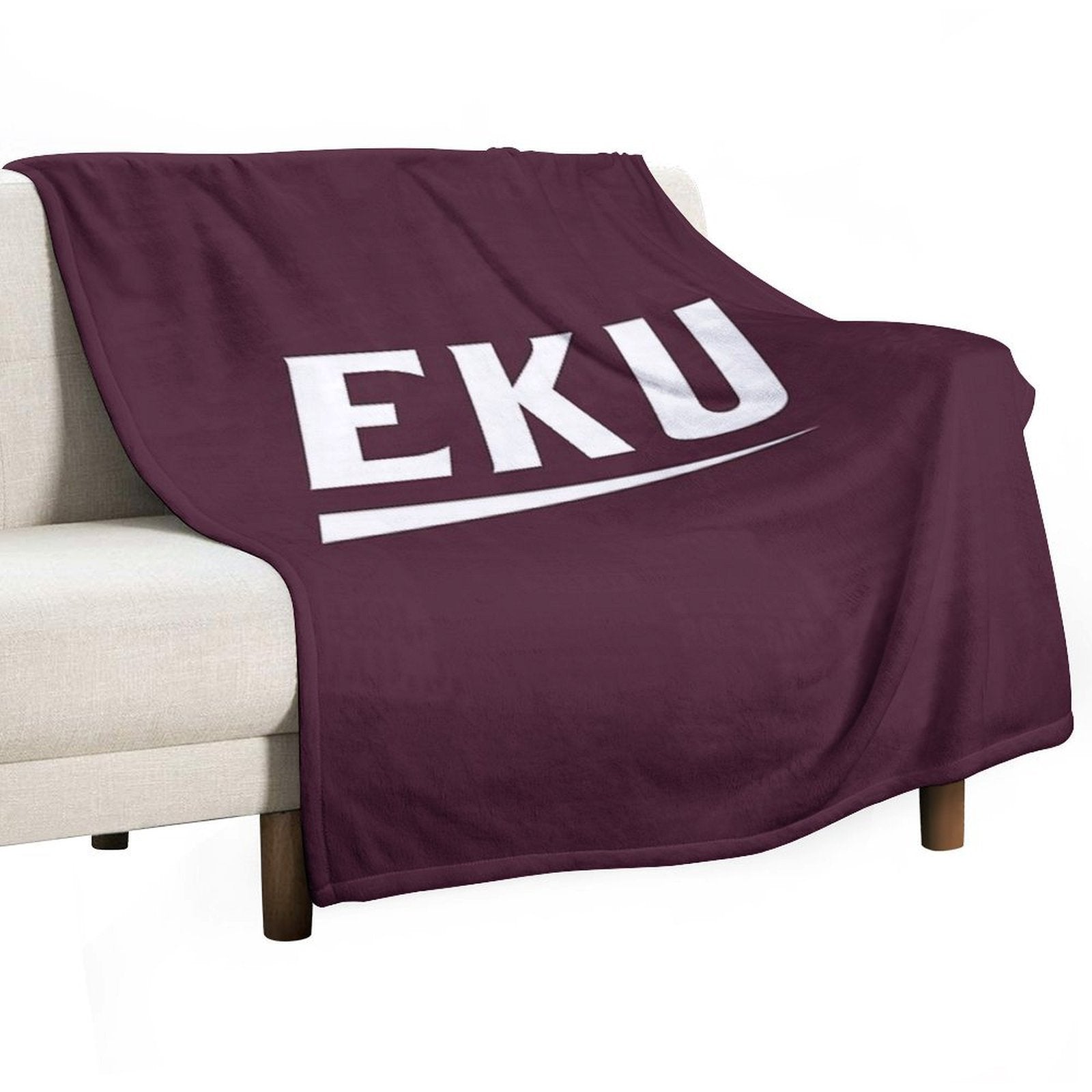 Eastern Kentucky Colonels Anti-pilling Throw Blanket