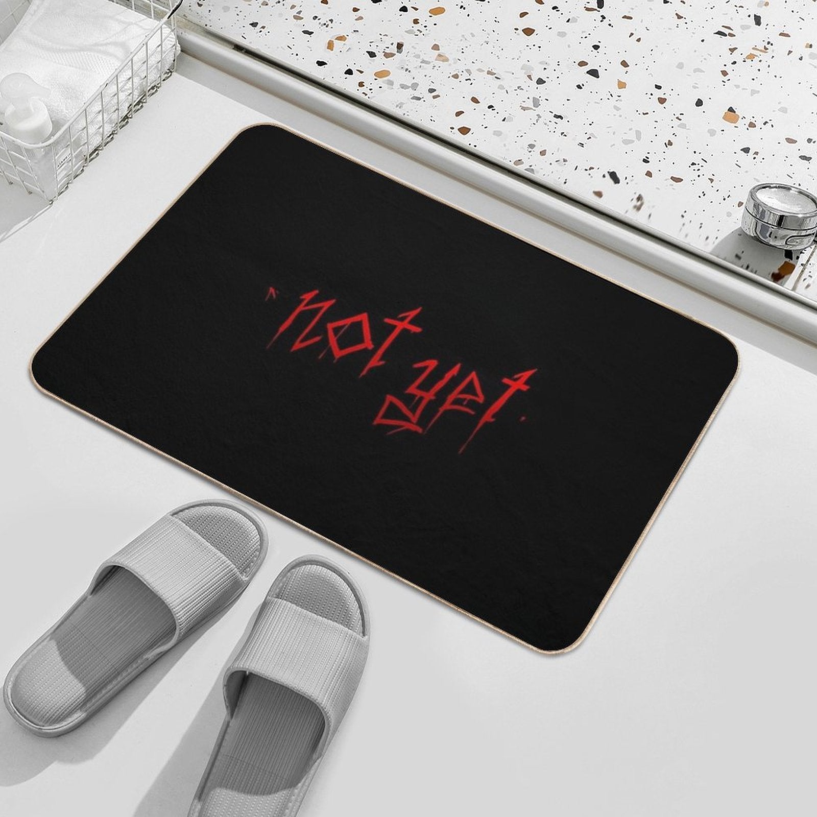 Not Yet. Durable Bath Mat