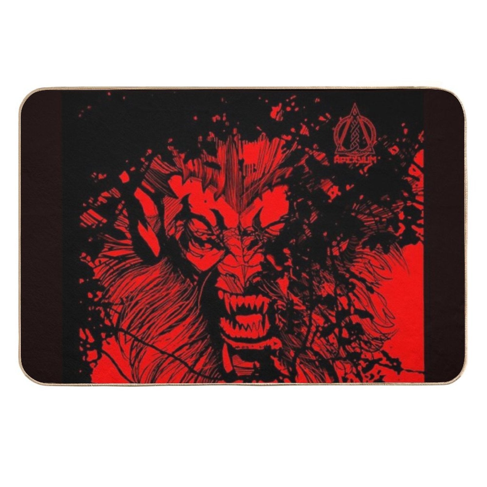 APEXYUM PINUP WILDRAGE HELLTIGER COMICS SPLASHART, COVERART  Anti-Trip Bath Mat