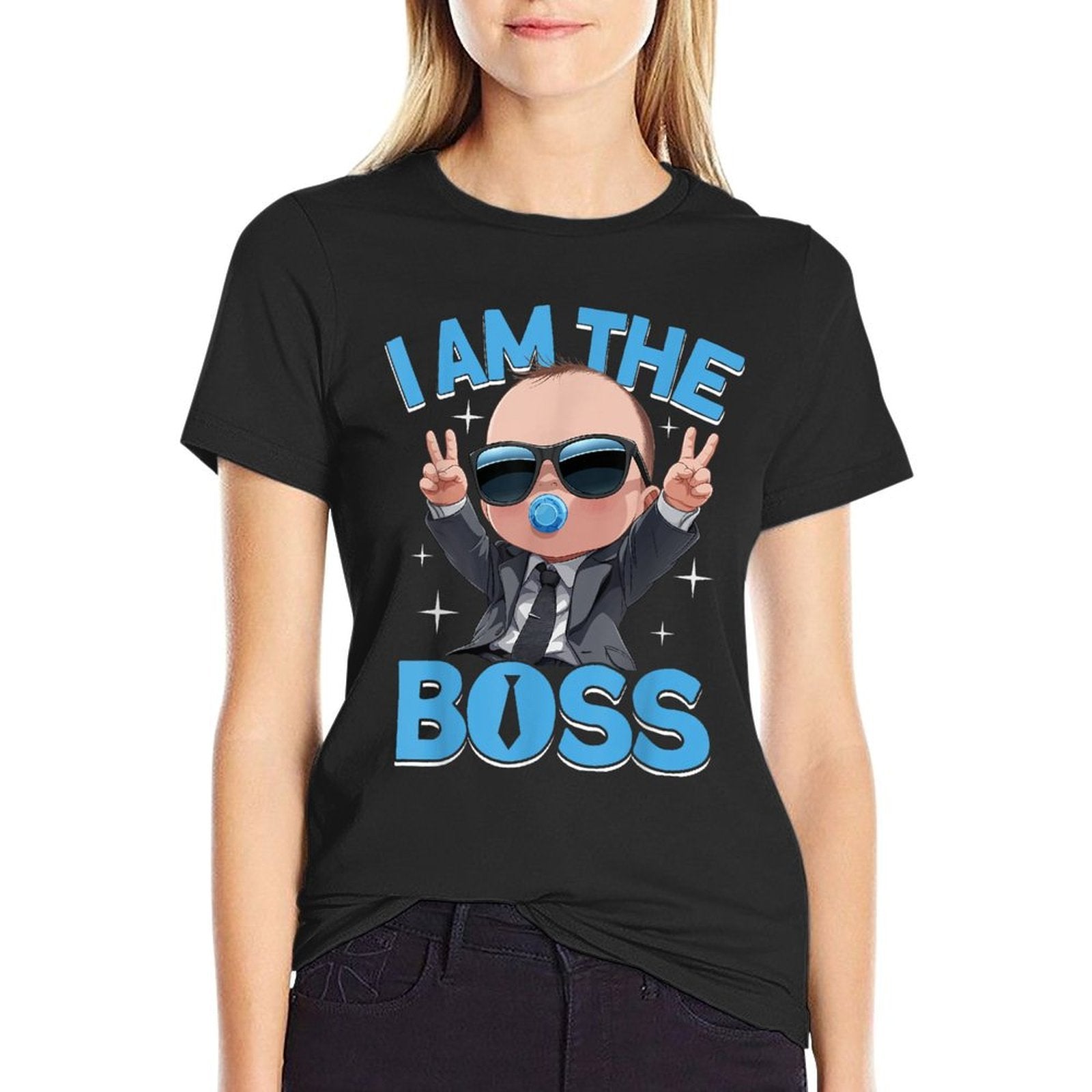Baby Boss I Am The Boss Like A Boss Kids  Versatile T-Shirt