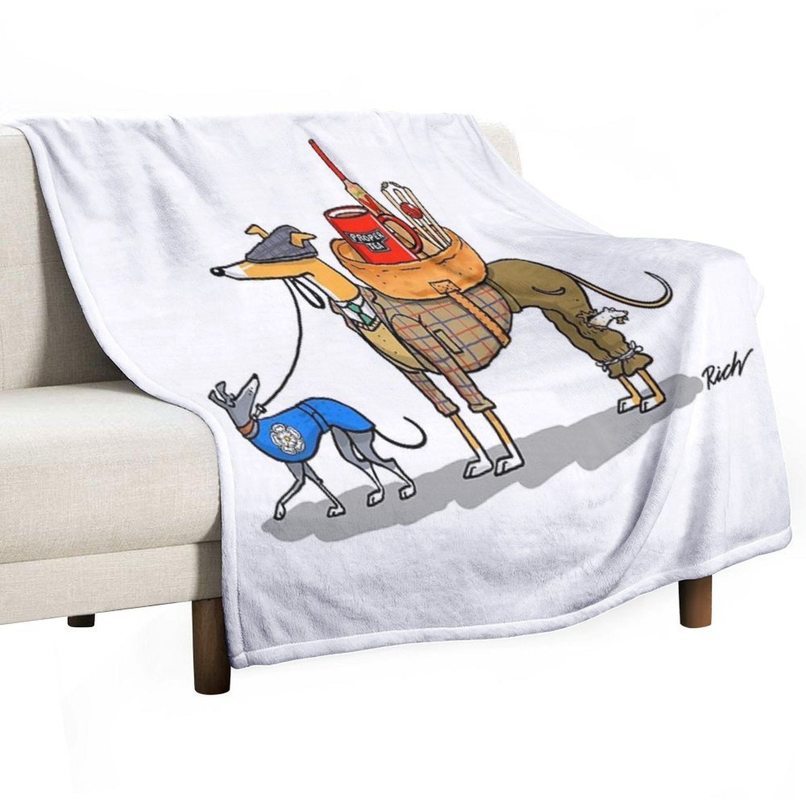 The Yorkshire One Compact Throw Blanket