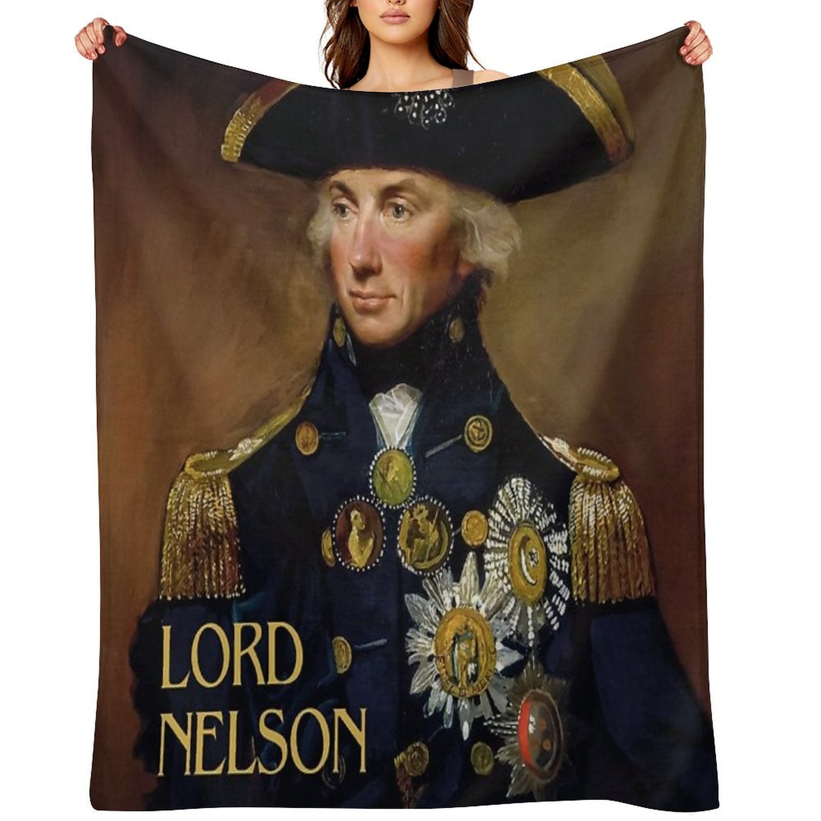 Lord Nelson Lightweight Throw Blanket