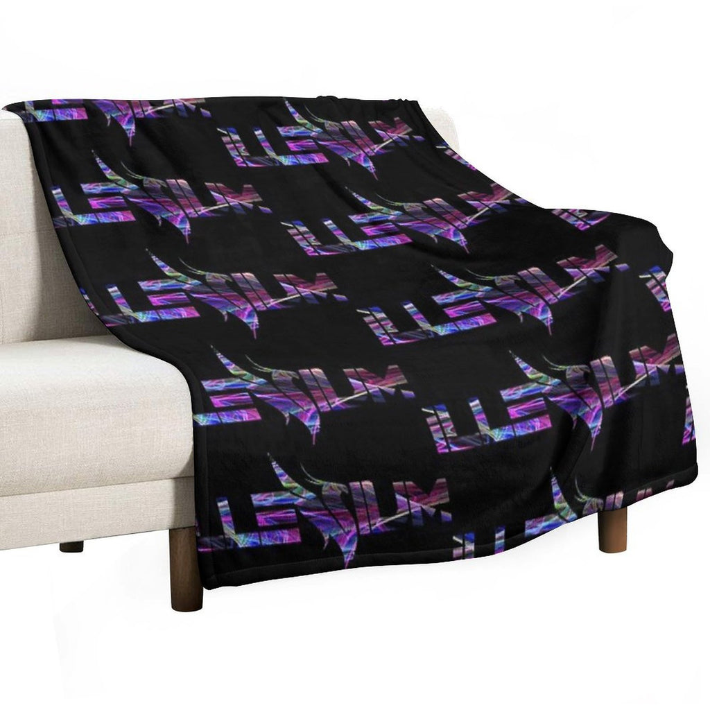 Illenium Rave EDM Fanart Premium Throw Blanket