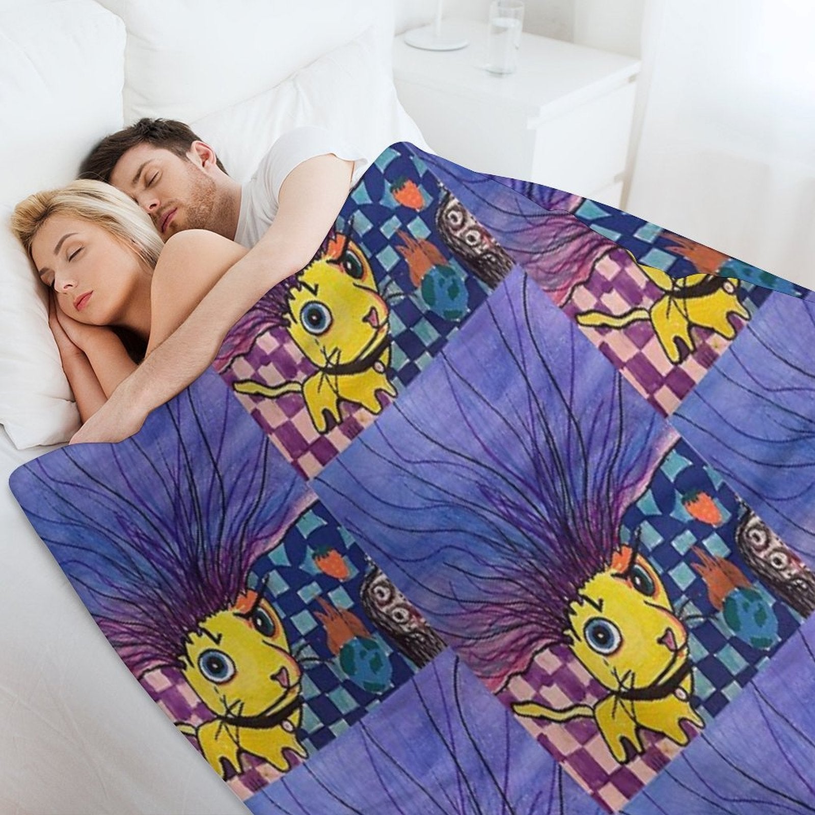 Bartholomeow Velvety-soft Throw Blanket