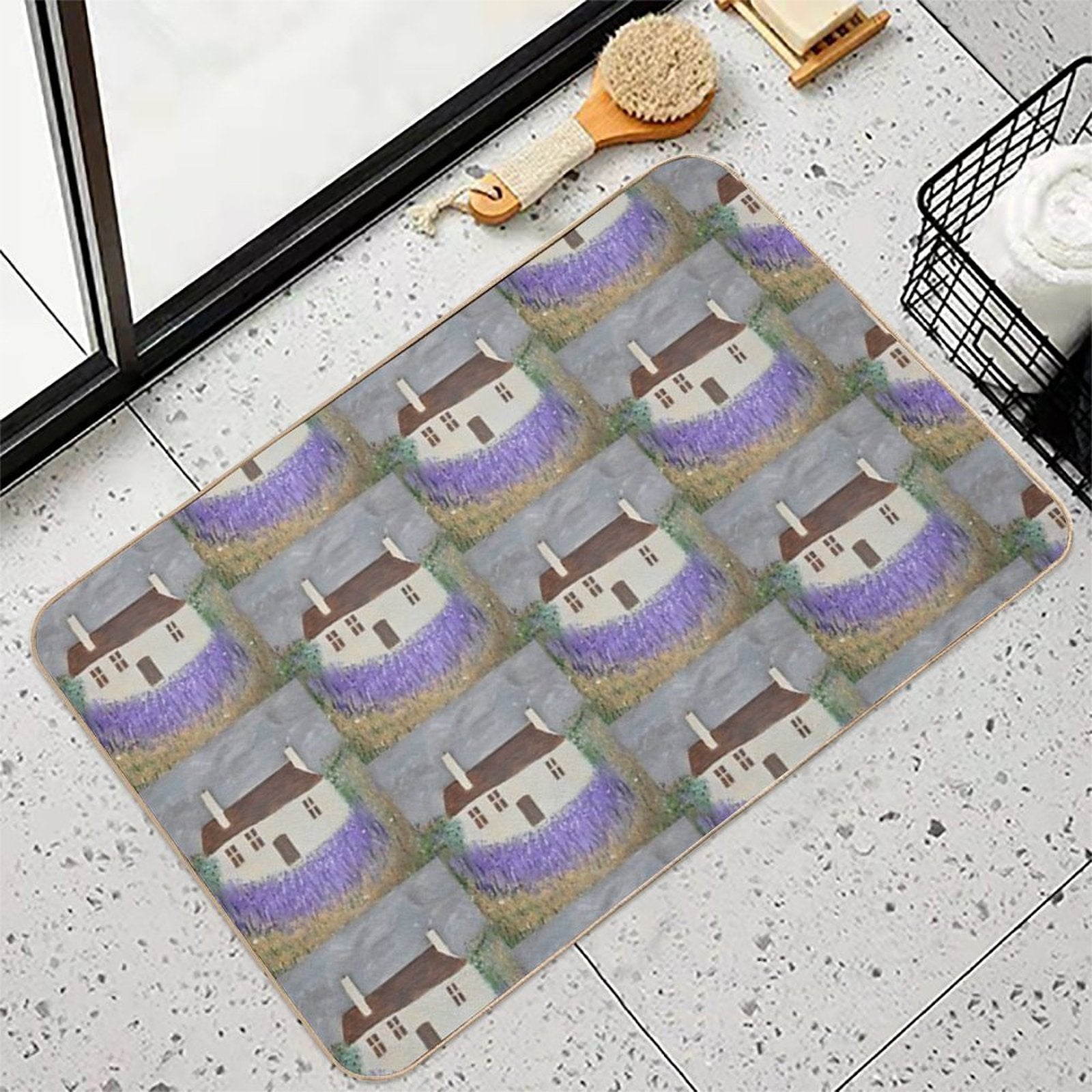 Lavender Cottage Serenity Durable Bath Mat