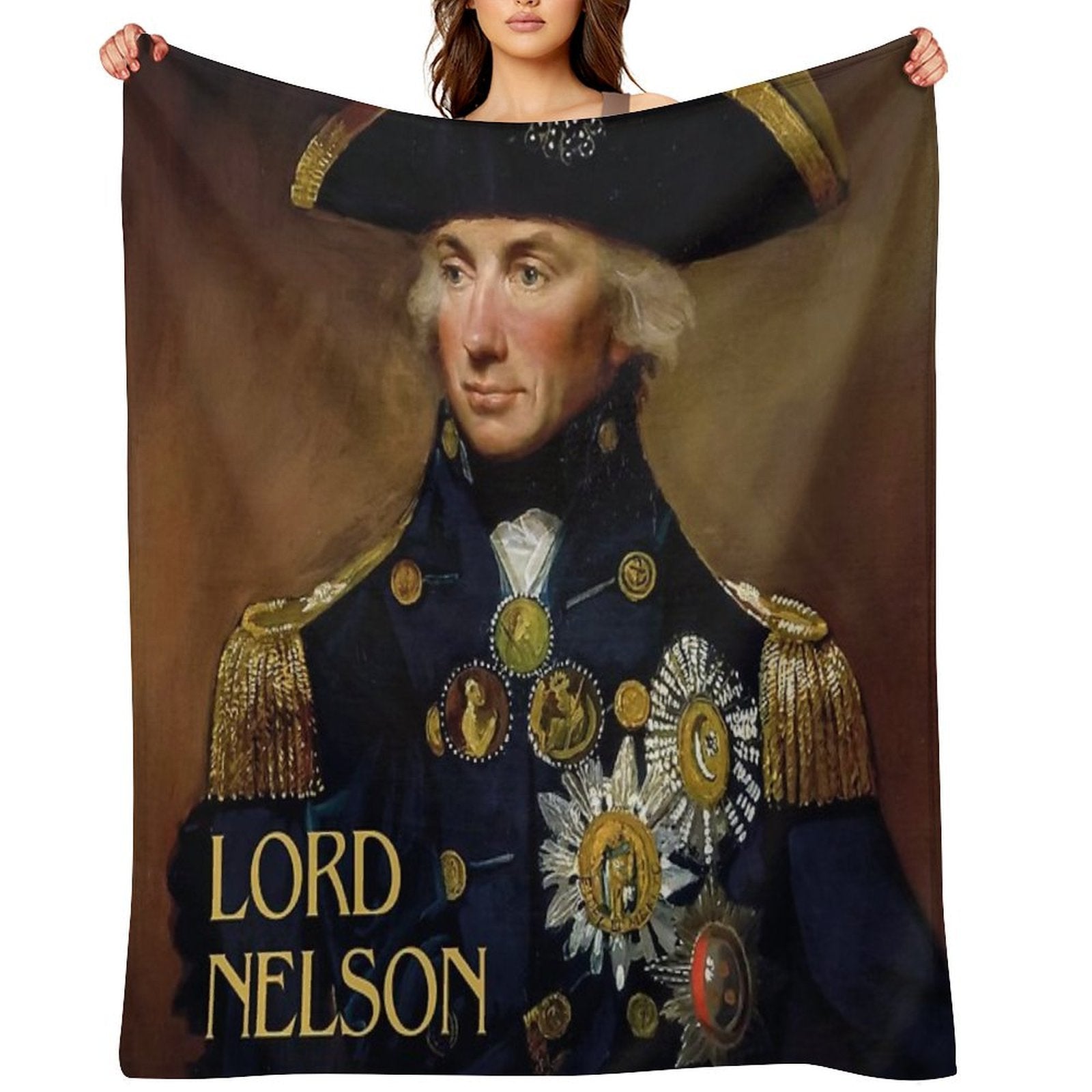 Lord Nelson Lightweight Throw Blanket