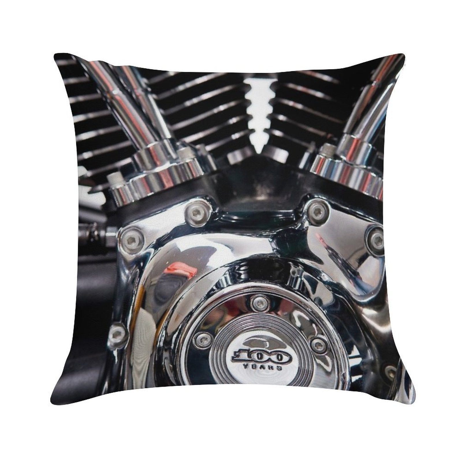The  Engine Soft Shrink-Resistant Throw Pillow