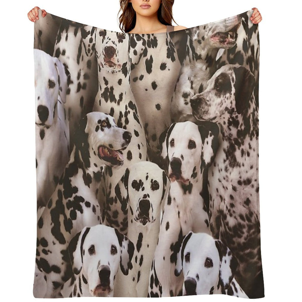 Dalmatians All-season Throw Blanket