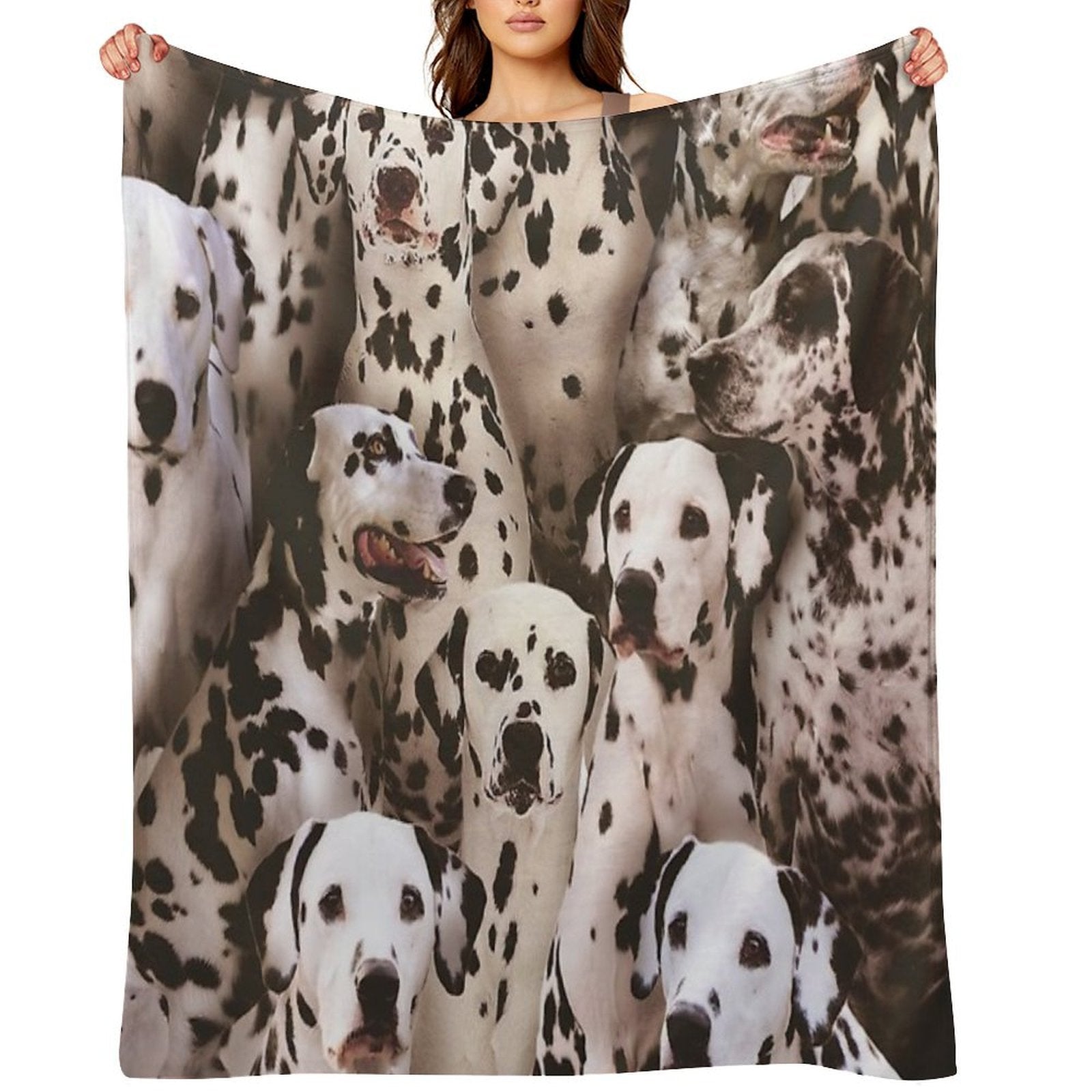 Dalmatians All-season Throw Blanket