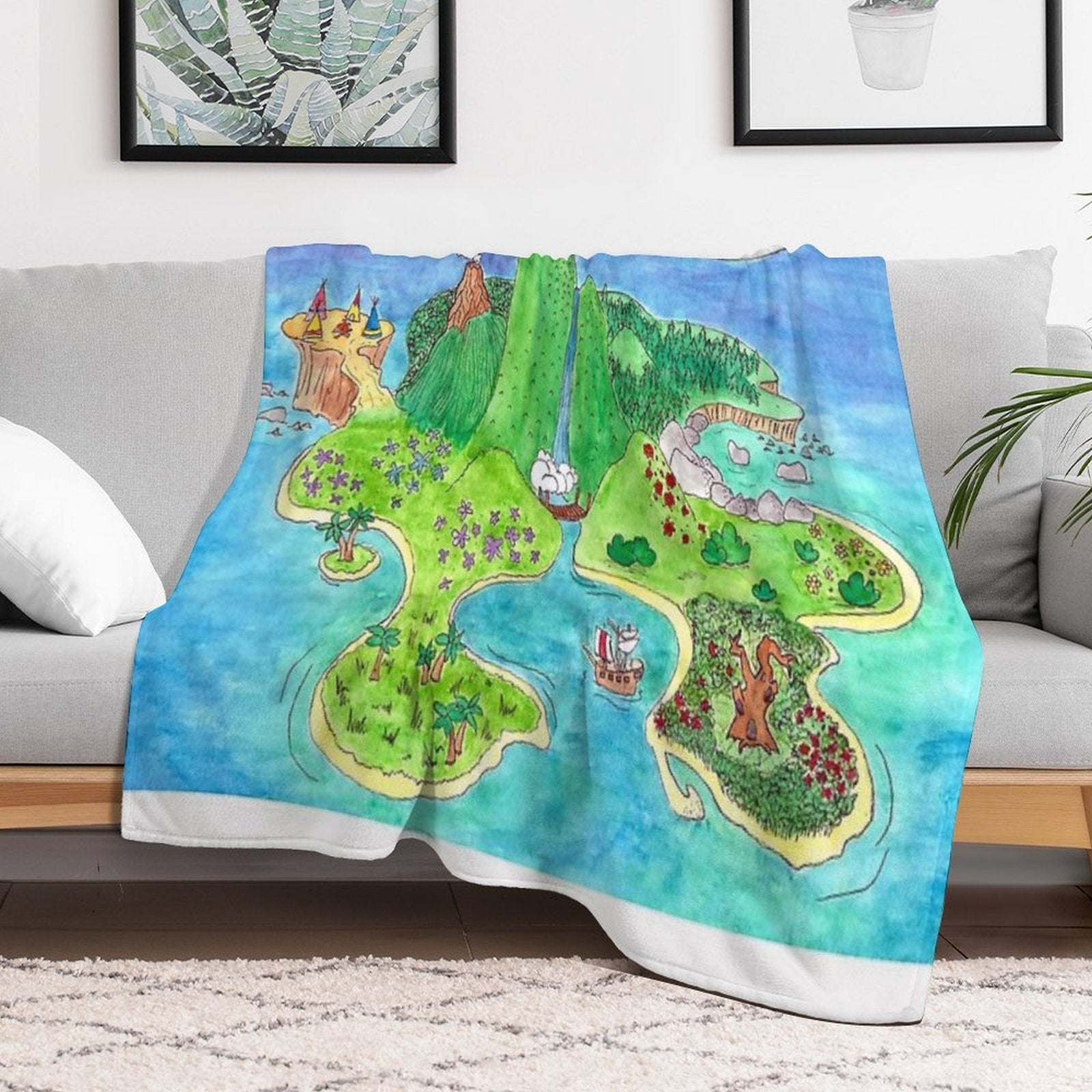 Neverland Compact Throw Blanket