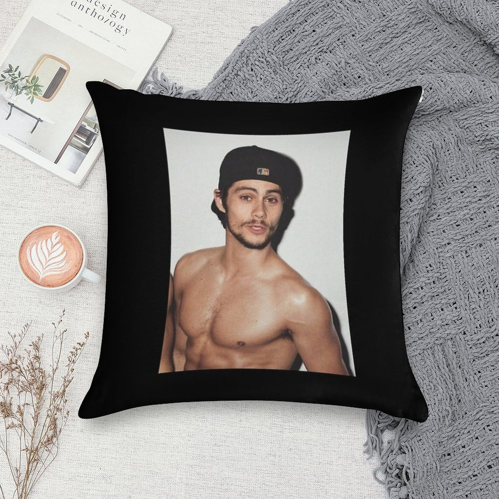 Dylan O'brien Soft Warmth Comfort Throw Pillow