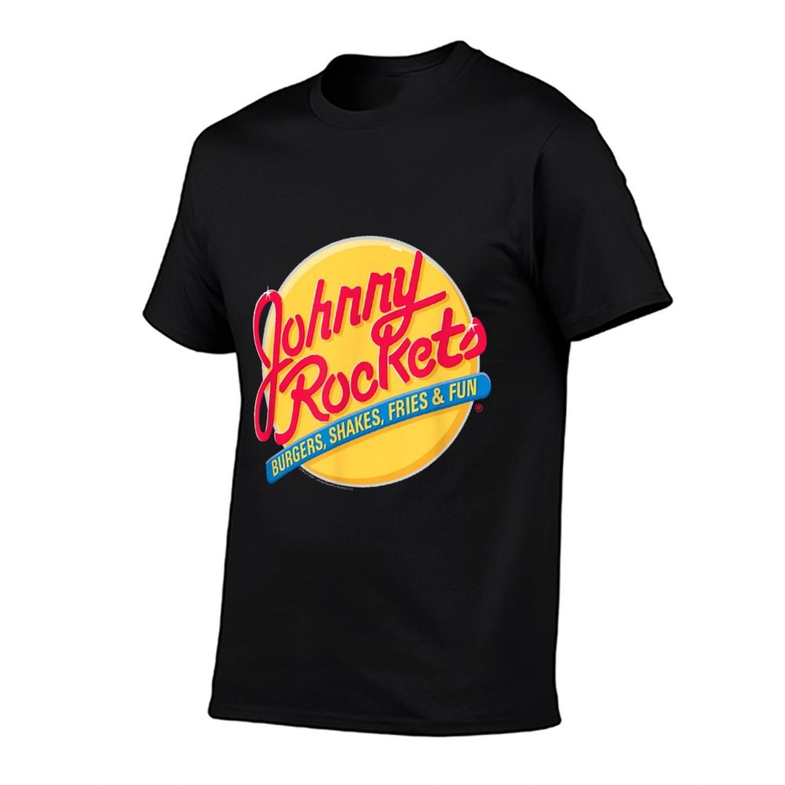 Johnny Rockets Vintage Logo Fast Food Comfortable T-Shirt