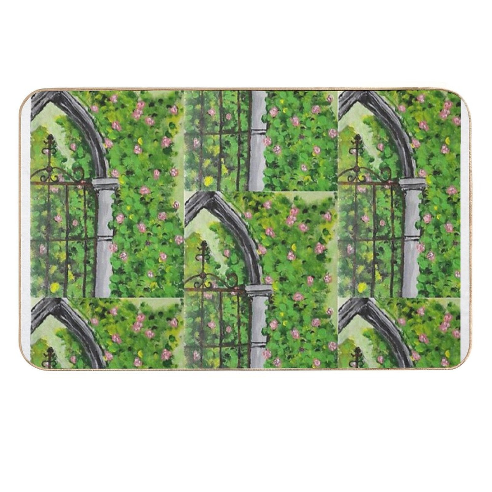 Secret Garden Entrance  Eco-Friendly Bath Mat