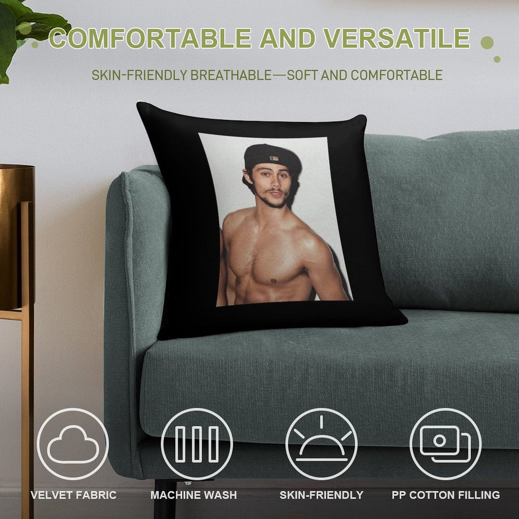 Dylan O'brien Soft Warmth Comfort Throw Pillow