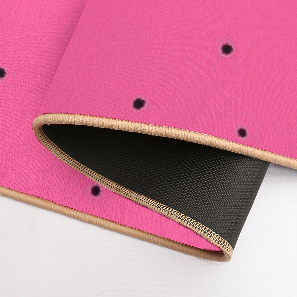 Wild Hearts – Pink Pattern Art Print  Multi-Purpose Bath Mat