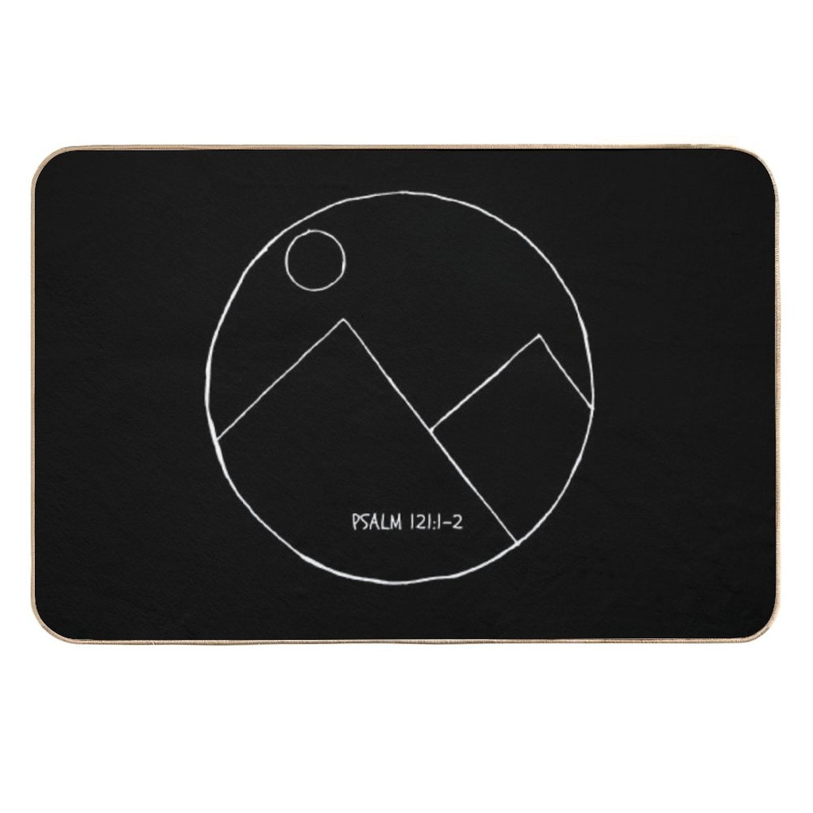 Psalm 1211-2  Non-Slip Bath Mat